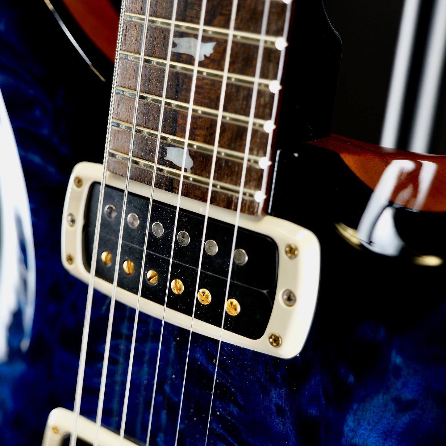 PRS Custom 24-08 10 Top Custom Color Quilt/Zircote Fretboard//Stained Flamed Neck