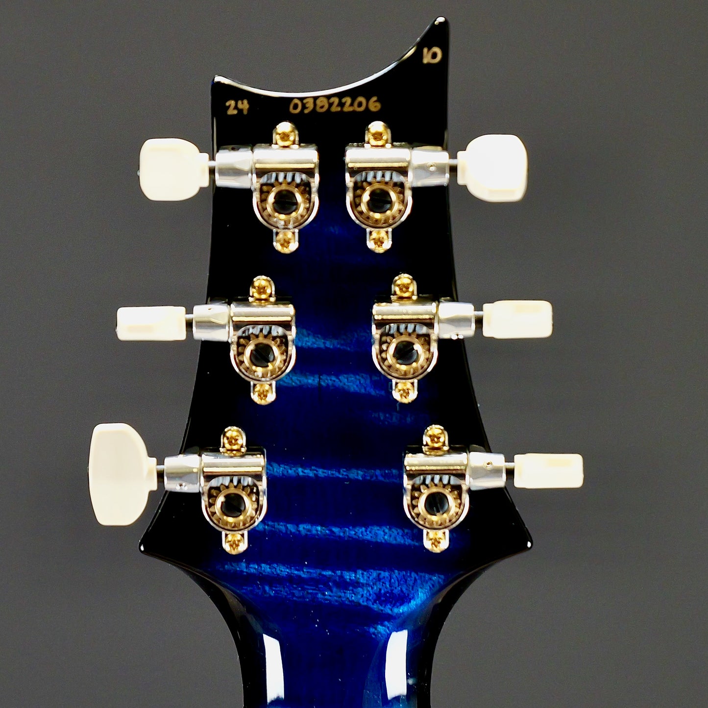 PRS Custom 24-08 10 Top Custom Color Quilt/Zircote Fretboard//Stained Flamed Neck