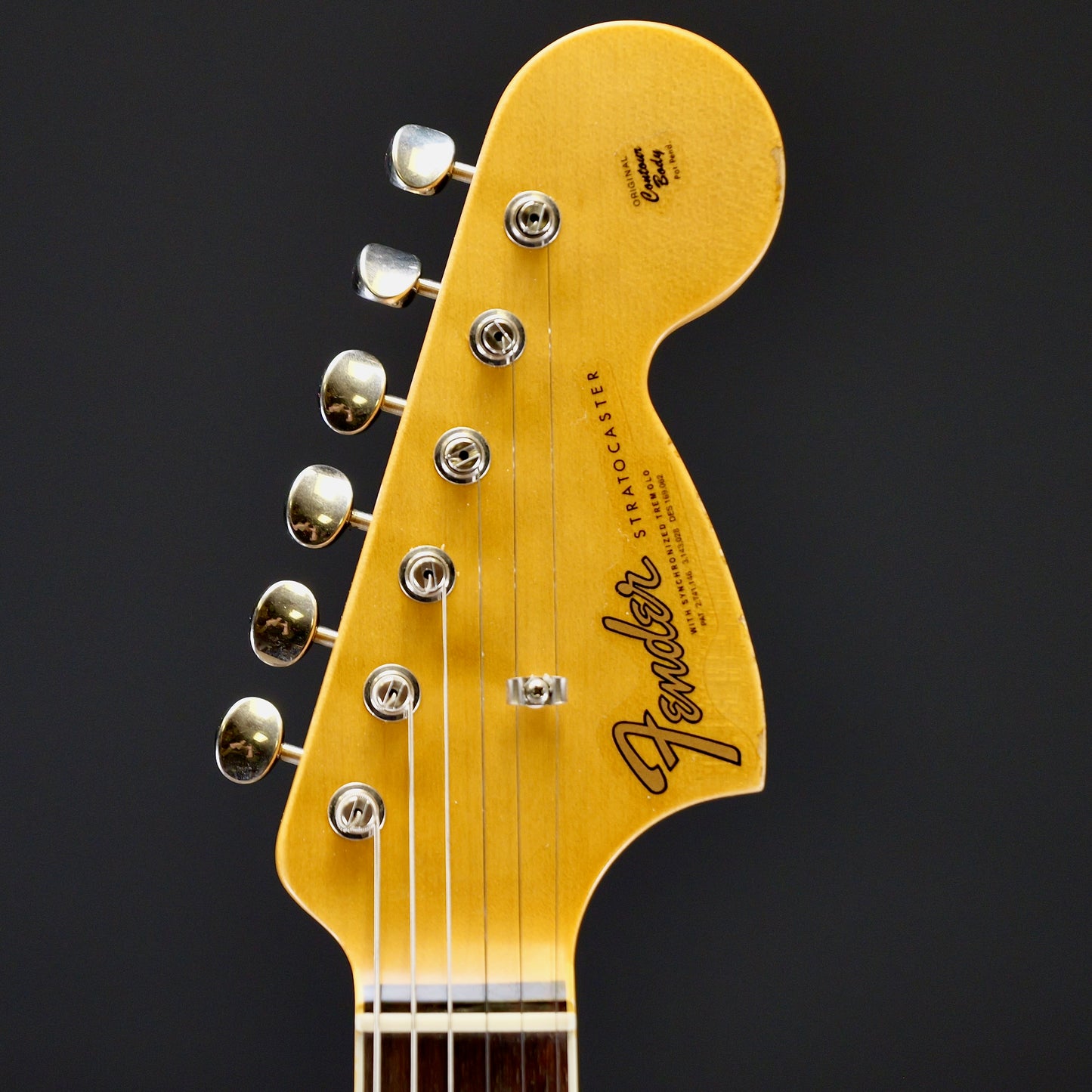 Fender Custom Shop 1967 Stratocaster Relic with Closet Classic Hardware 3A Rosewood Fingerboard Aged Charcoal Frost Metallic