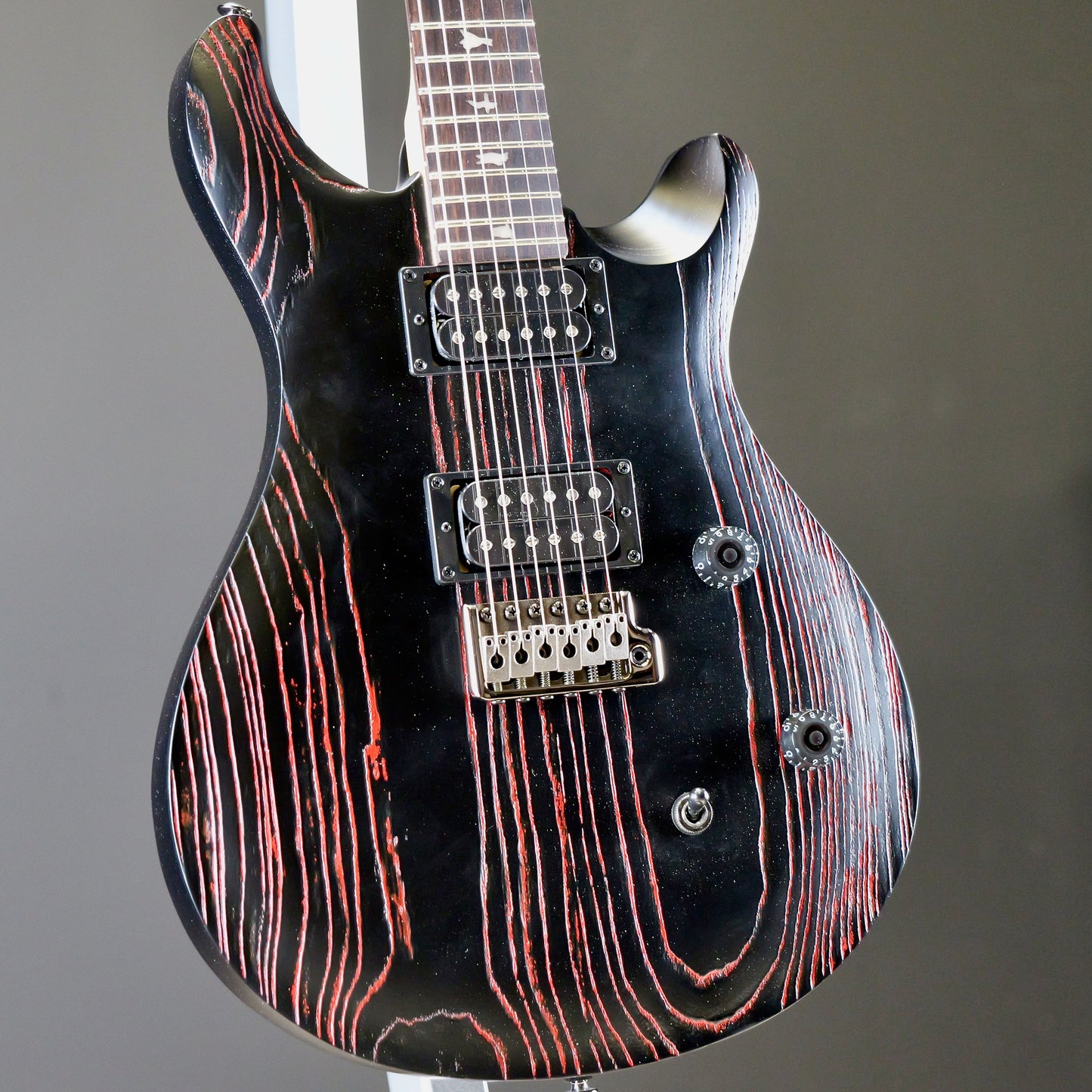PRS SE Swamp Ash CE 24 Sandblasted Red Limited Edition