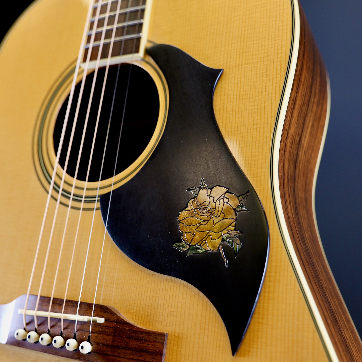 Epiphone AJ-200SR w/ Custom Wooden Pickguard