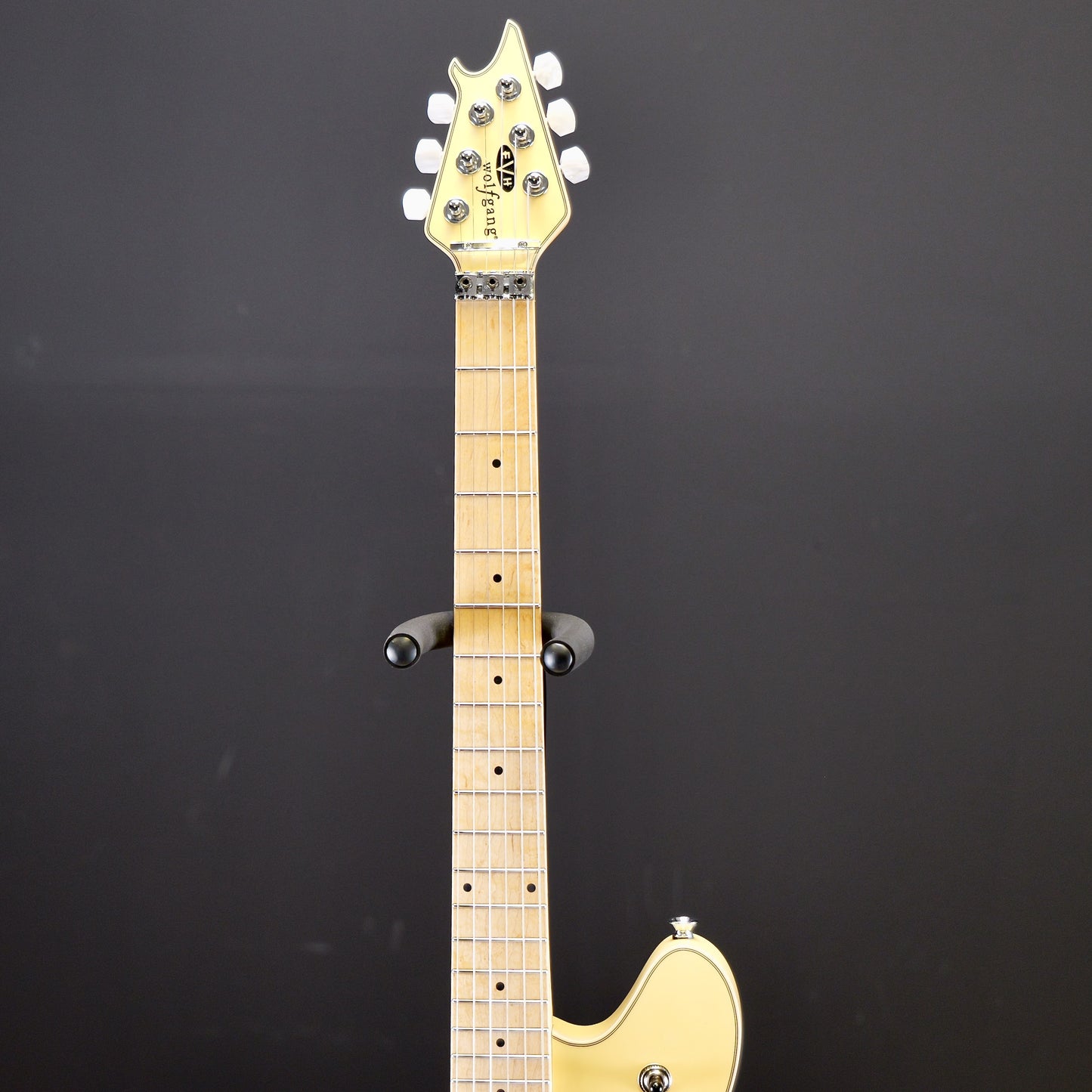 EVH Wolfgang USA Left Hand Birdseye Maple Fingerboard Vintage White