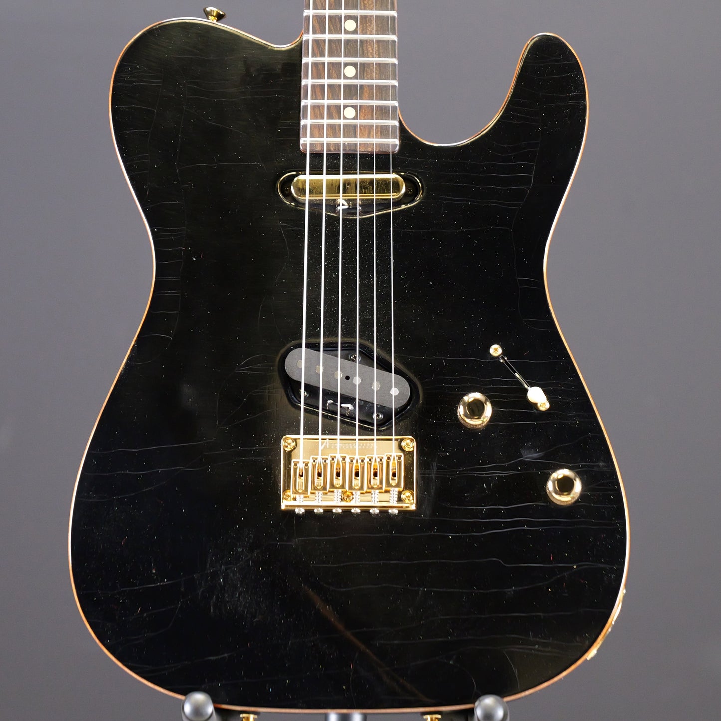 Tom Anderson Pro Am T Distressed Black