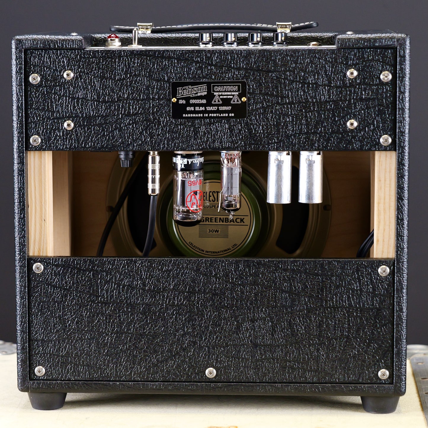 Benson Vinny Reverb Combo Black Tolex
