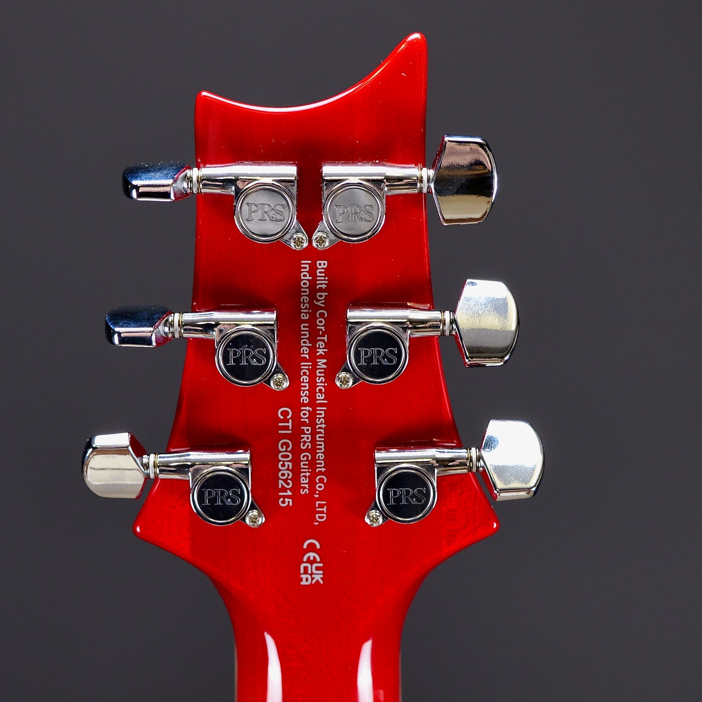 PRS SE Custom 24-08 Quilt Charcoal Cherry Burst