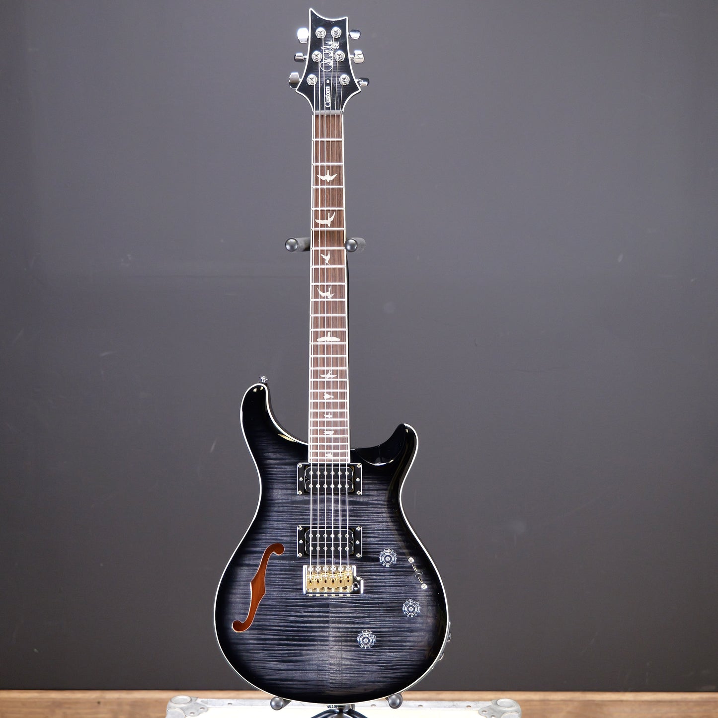 PRS SE Custom 24 Semi-Hollow Piezo Charcoal