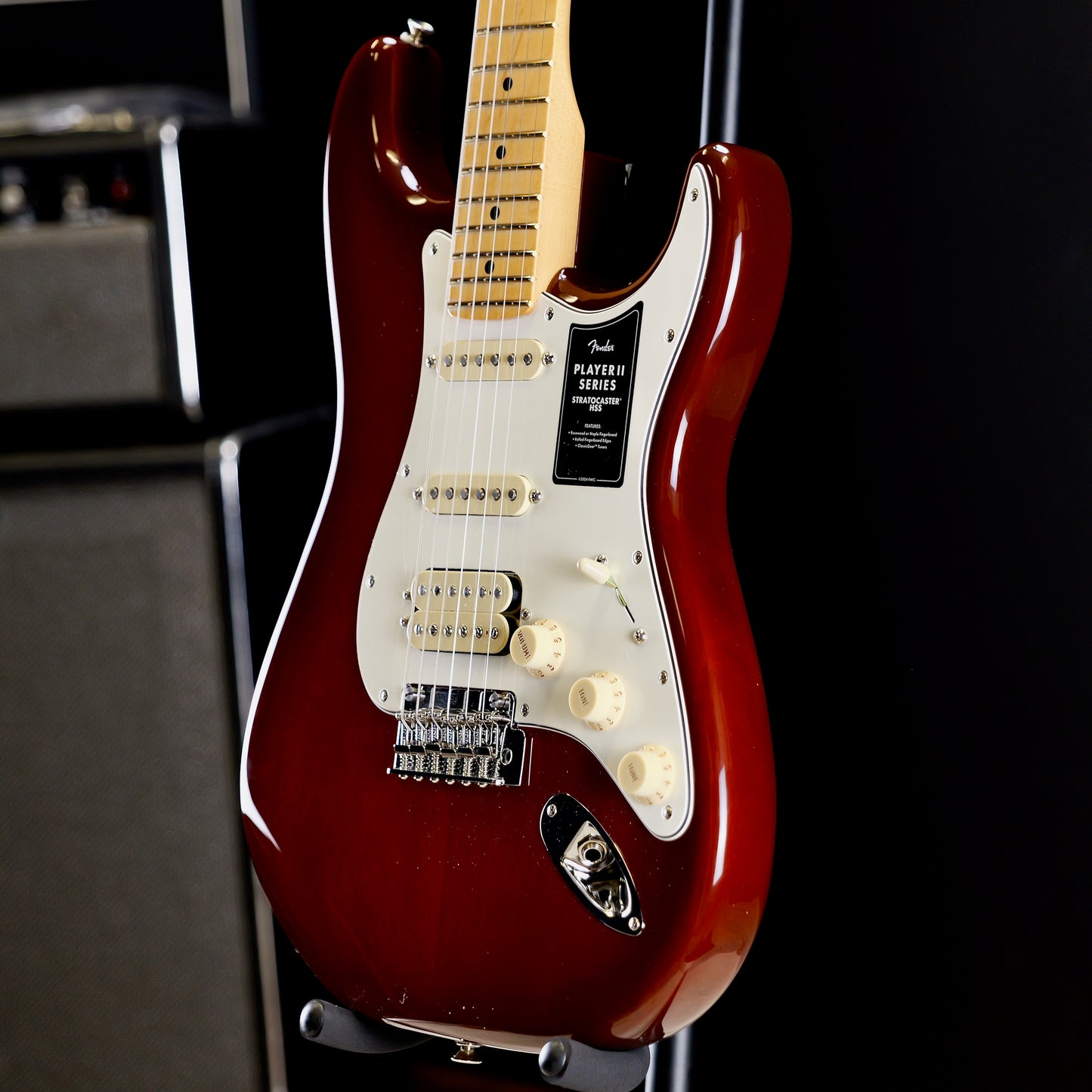 Fender Player II Stratocaster HSS Maple Fingerboard Transparent Mocha Burst