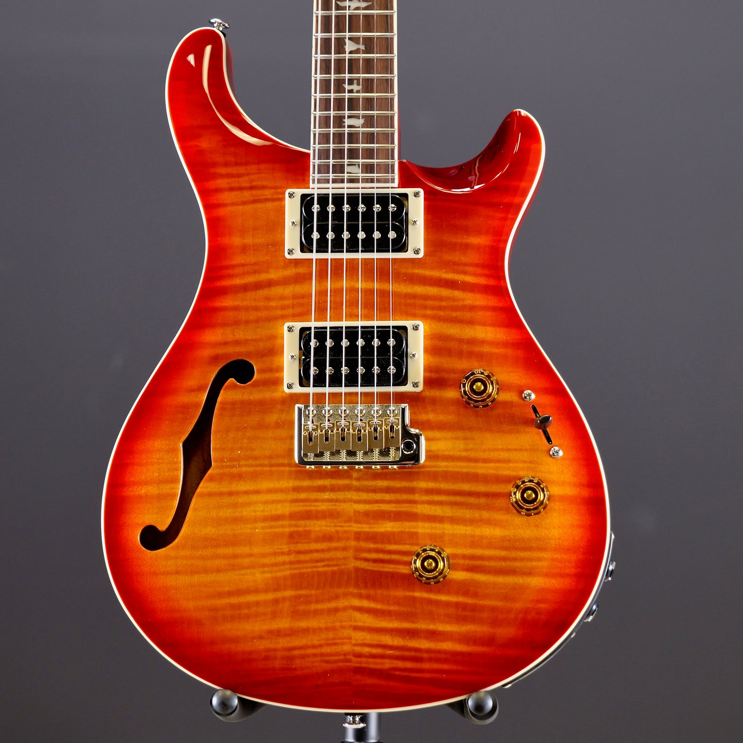 PRS SE Custom 24 Semi-Hollow Piezo Vintage Sunburst