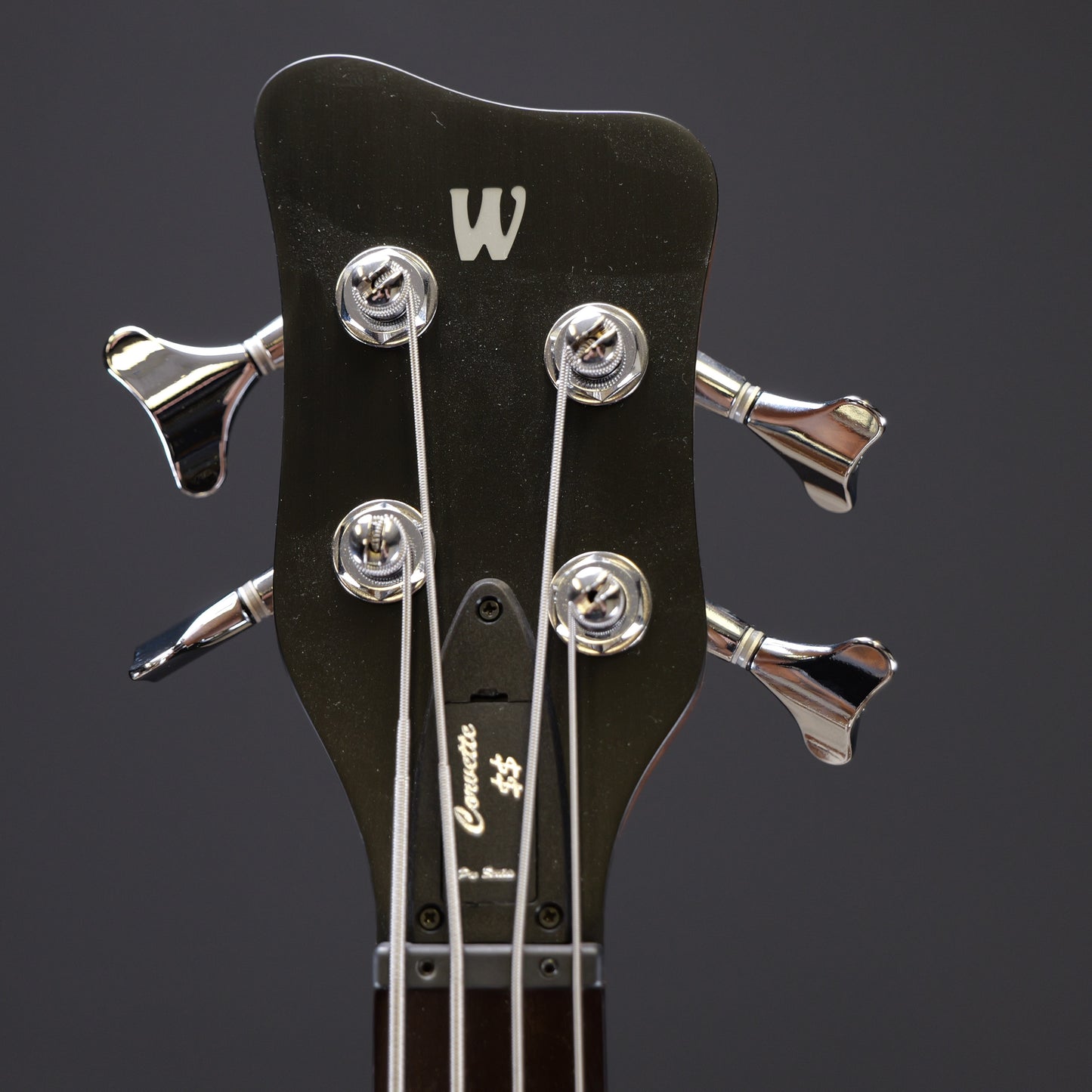 Warwick Pro Series Corvette $$-4 String-Nirvana Black Transparent Satin, Fretless