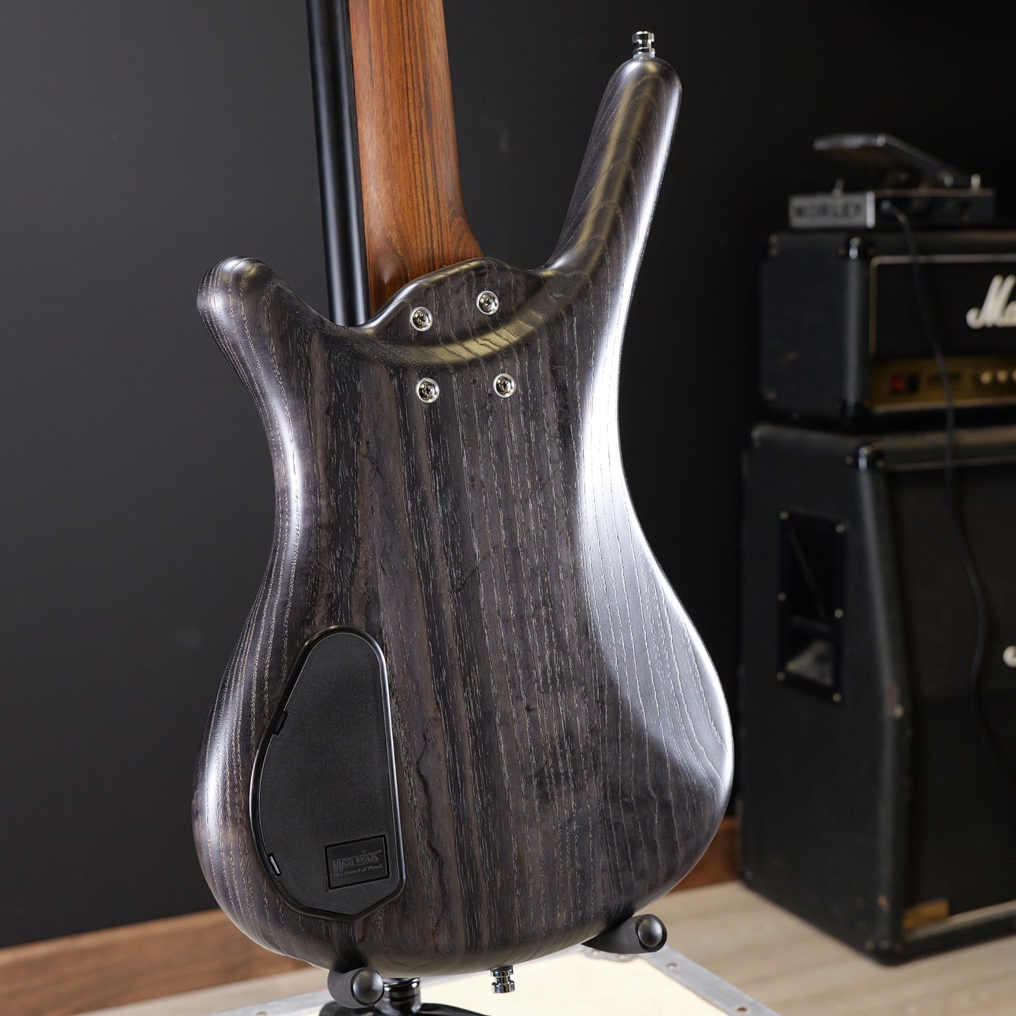 Warwick Pro Series Corvette $$-4 String-Nirvana Black Transparent Satin, Fretless