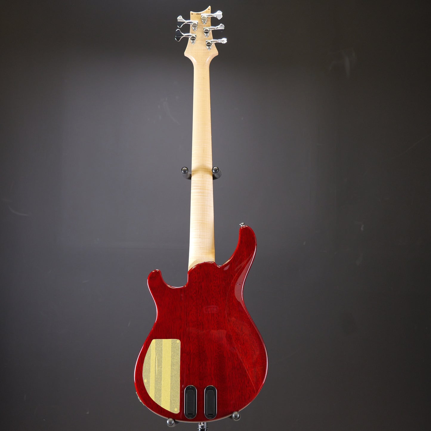 PRS Grainger 5 String Bass 10 Top Fire Red Burst