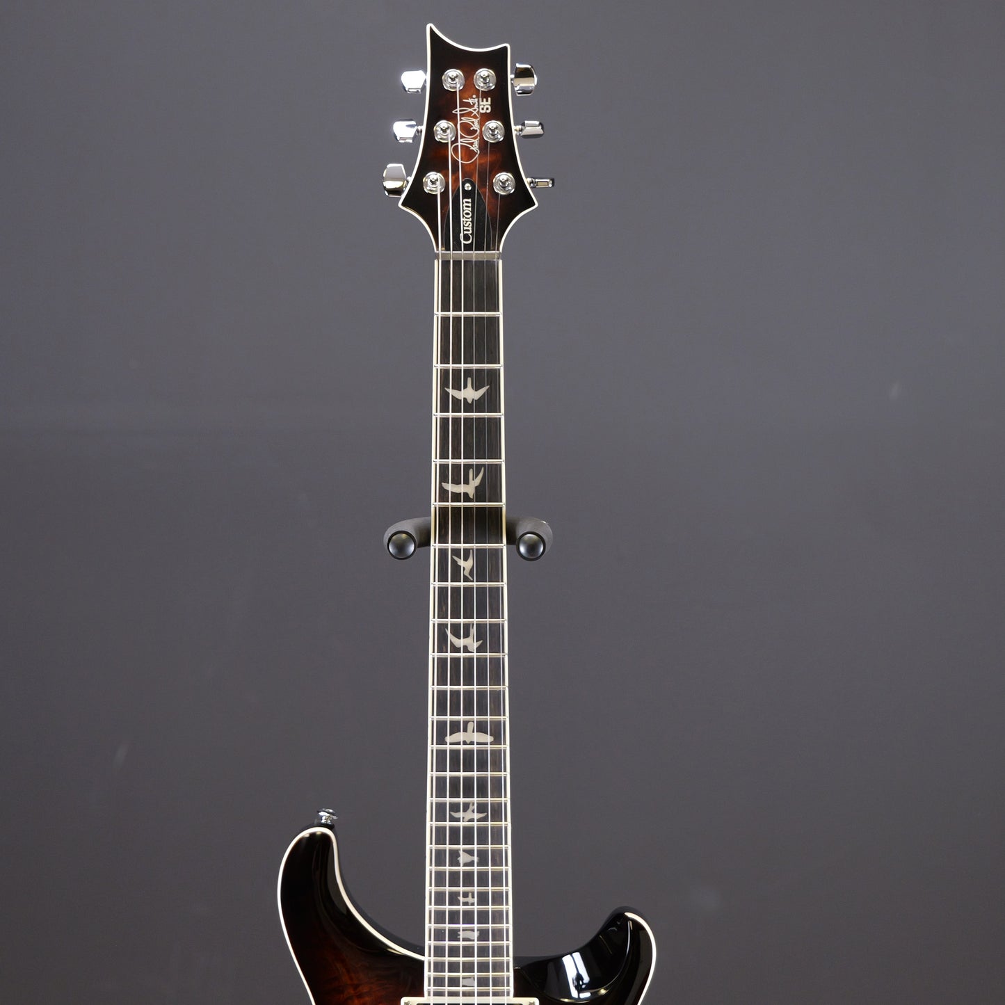 PRS SE Custom 24 Quilt Black Gold Burst