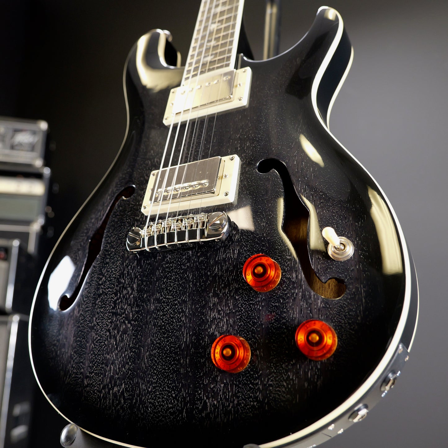 PRS SE Hollowbody Standard Piezo Dog Hair Smokeburst