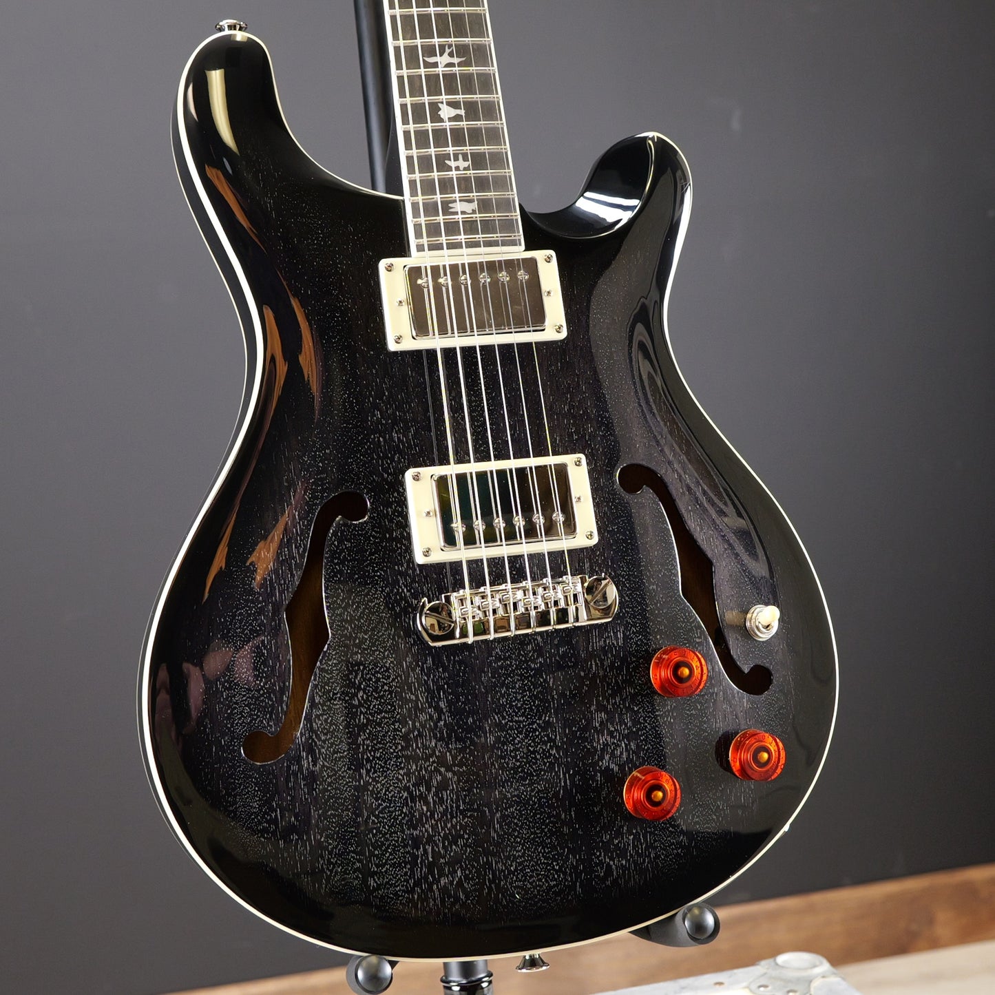 PRS SE Hollowbody Standard Piezo Dog Hair Smokeburst