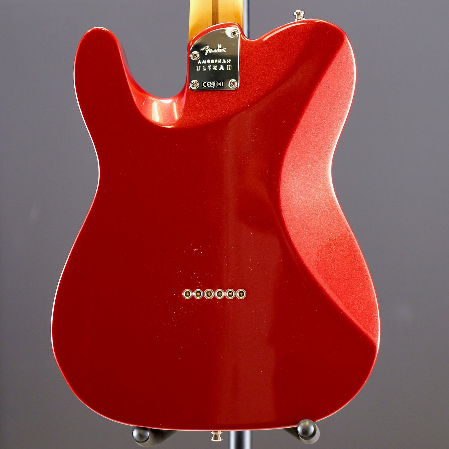 Fender American Ultra II Telecaster Maple Fingerboard Sinister Red