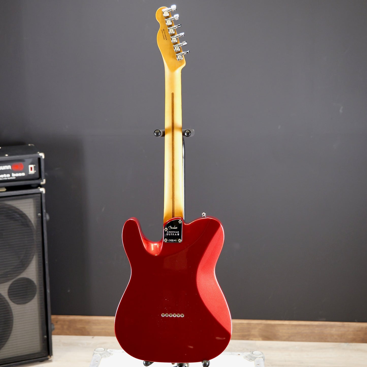 Fender American Ultra II Telecaster Maple Fingerboard Sinister Red