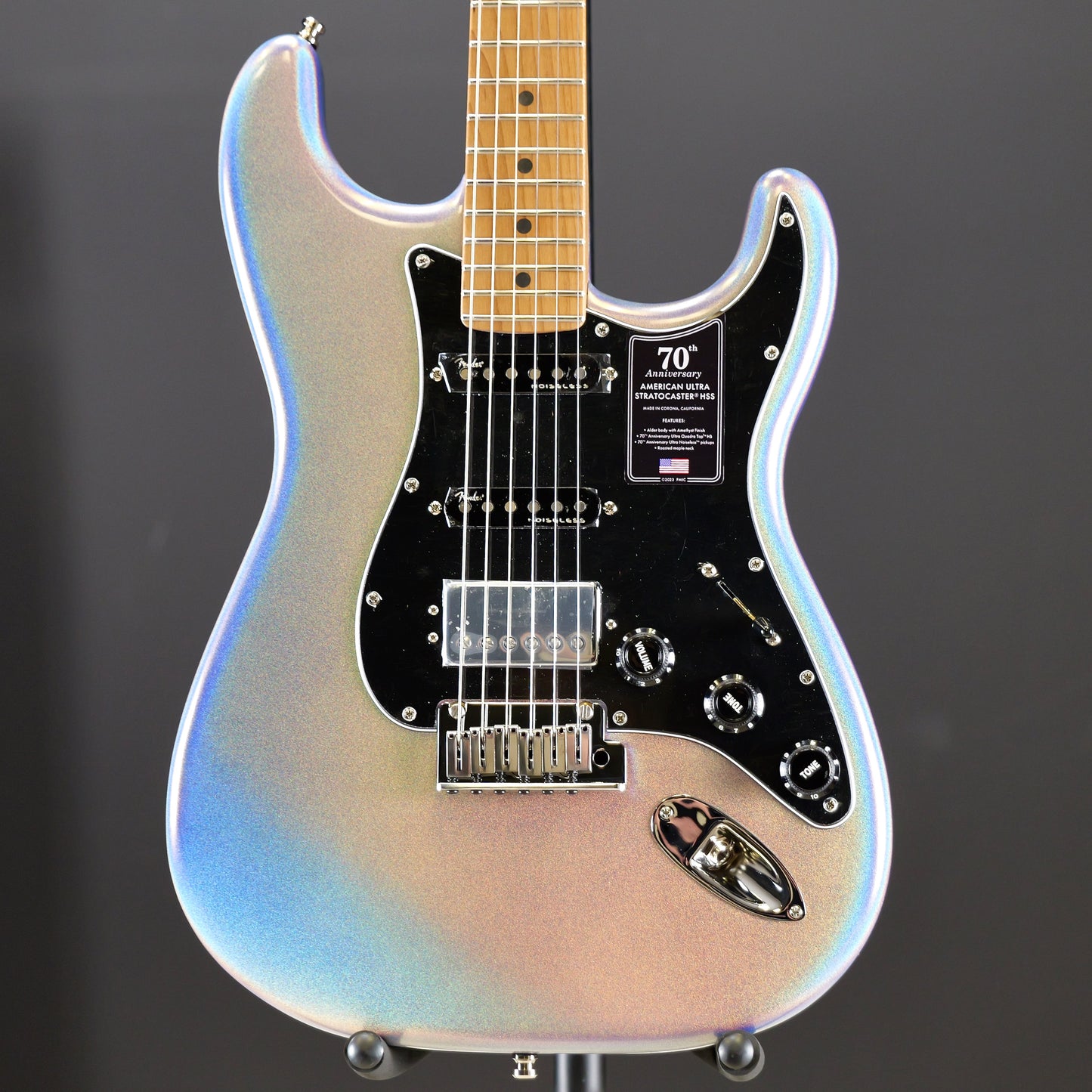 Fender 70th Anniversary Ultra Stratocaster HSS Maple Fingerboard Amethyst