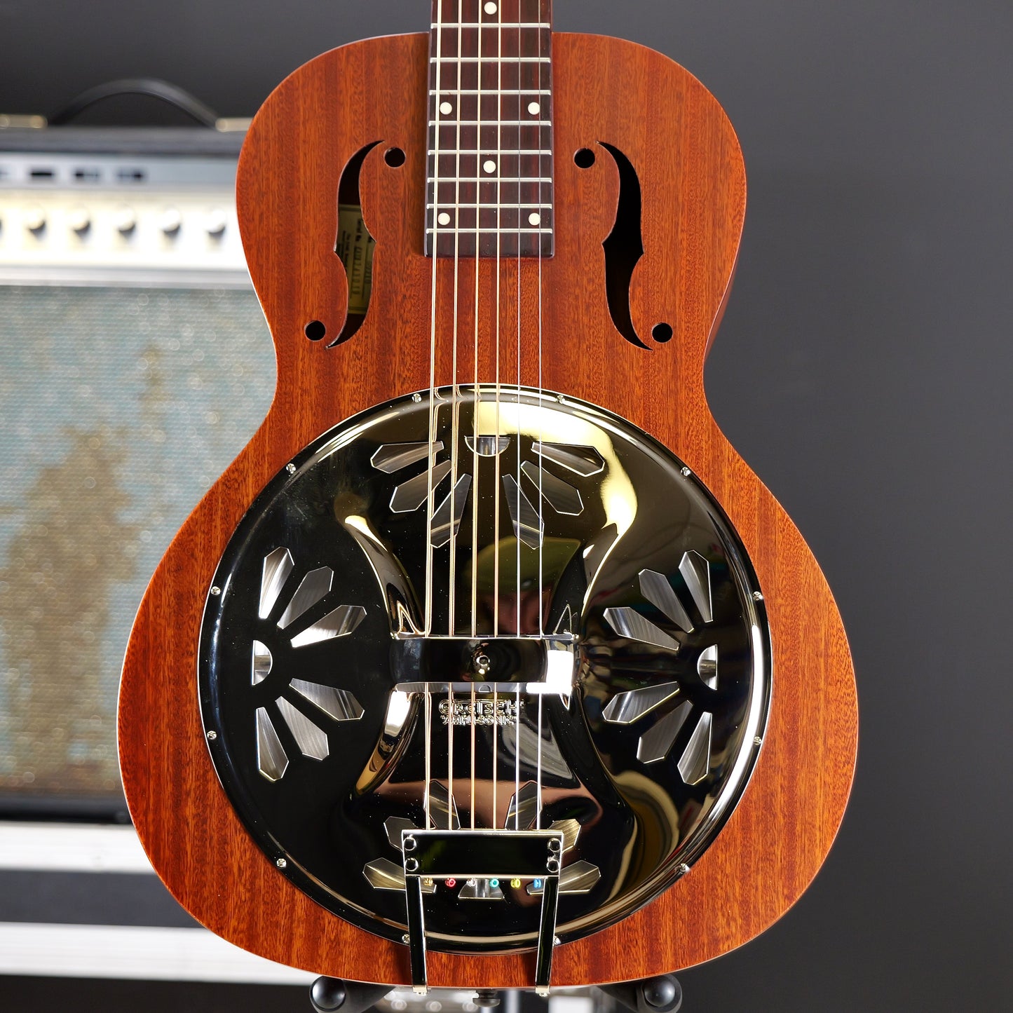 Gretsch G9210 Boxcar Square-Neck Mahogany Body Resonator Guitar Natural
