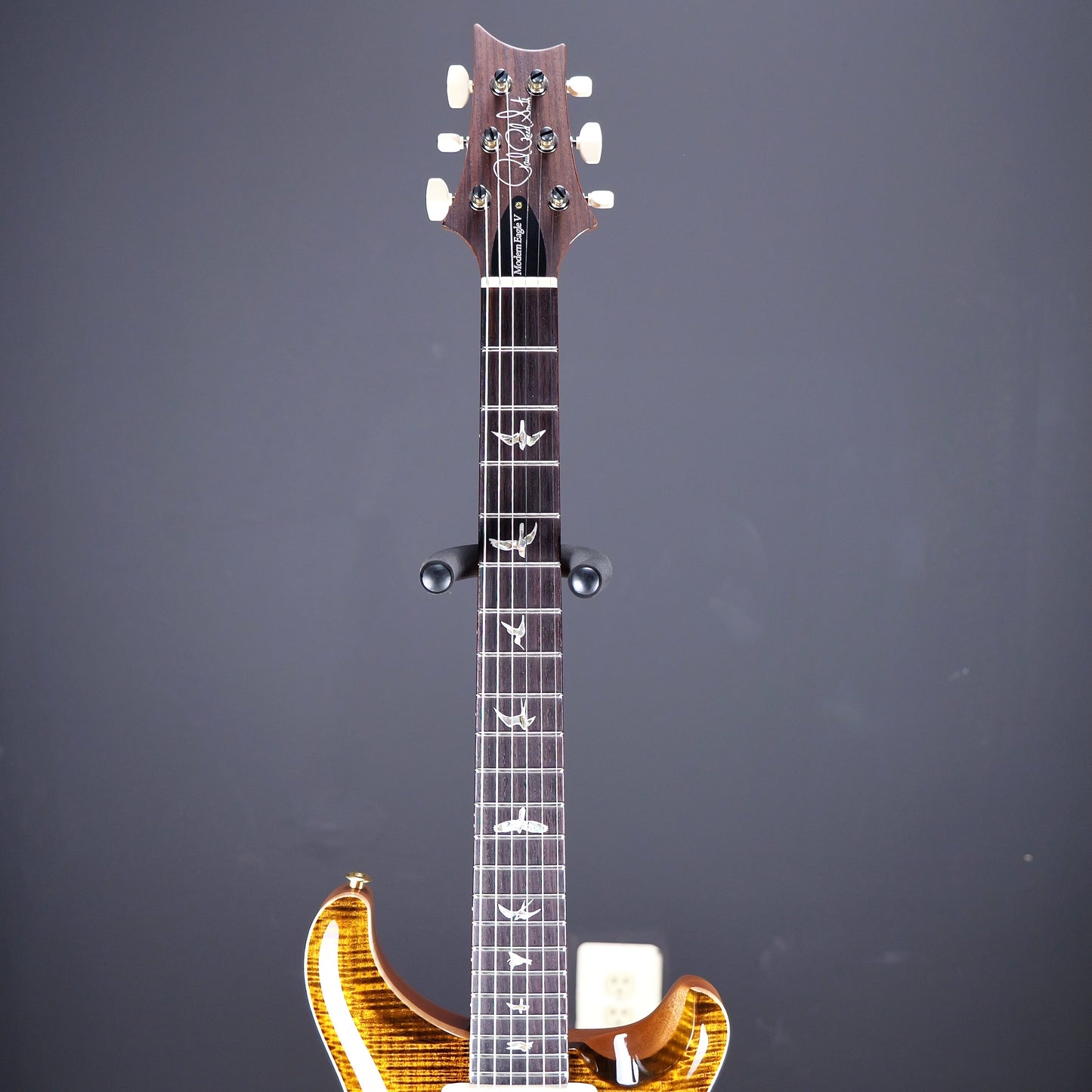 PRS Modern Eagle V 10 Top Yellow Tiger