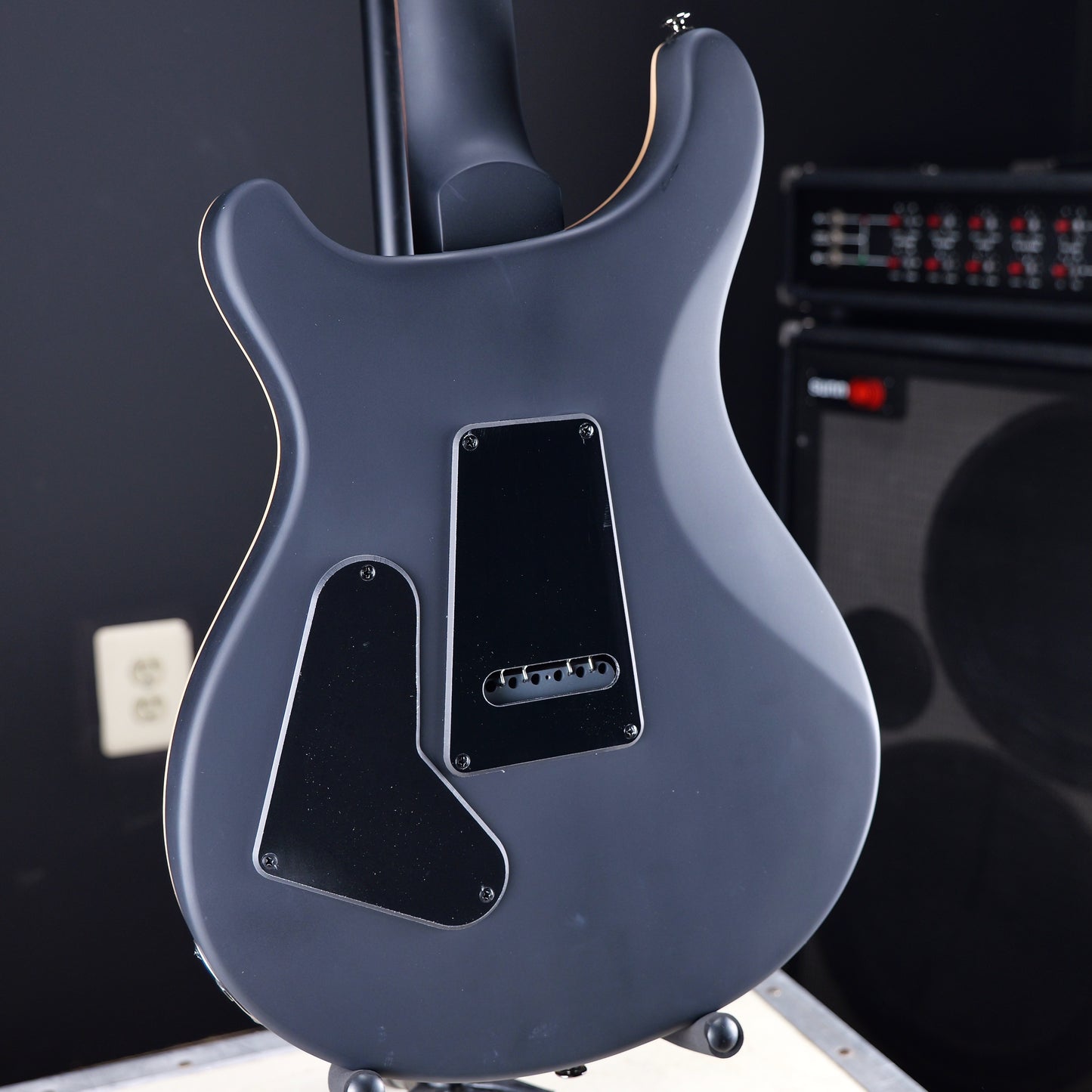 PRS SE "Exotic" Custom 24-08 Poplar Burl Limited Edition Charcoal Cherry Midnight Burst