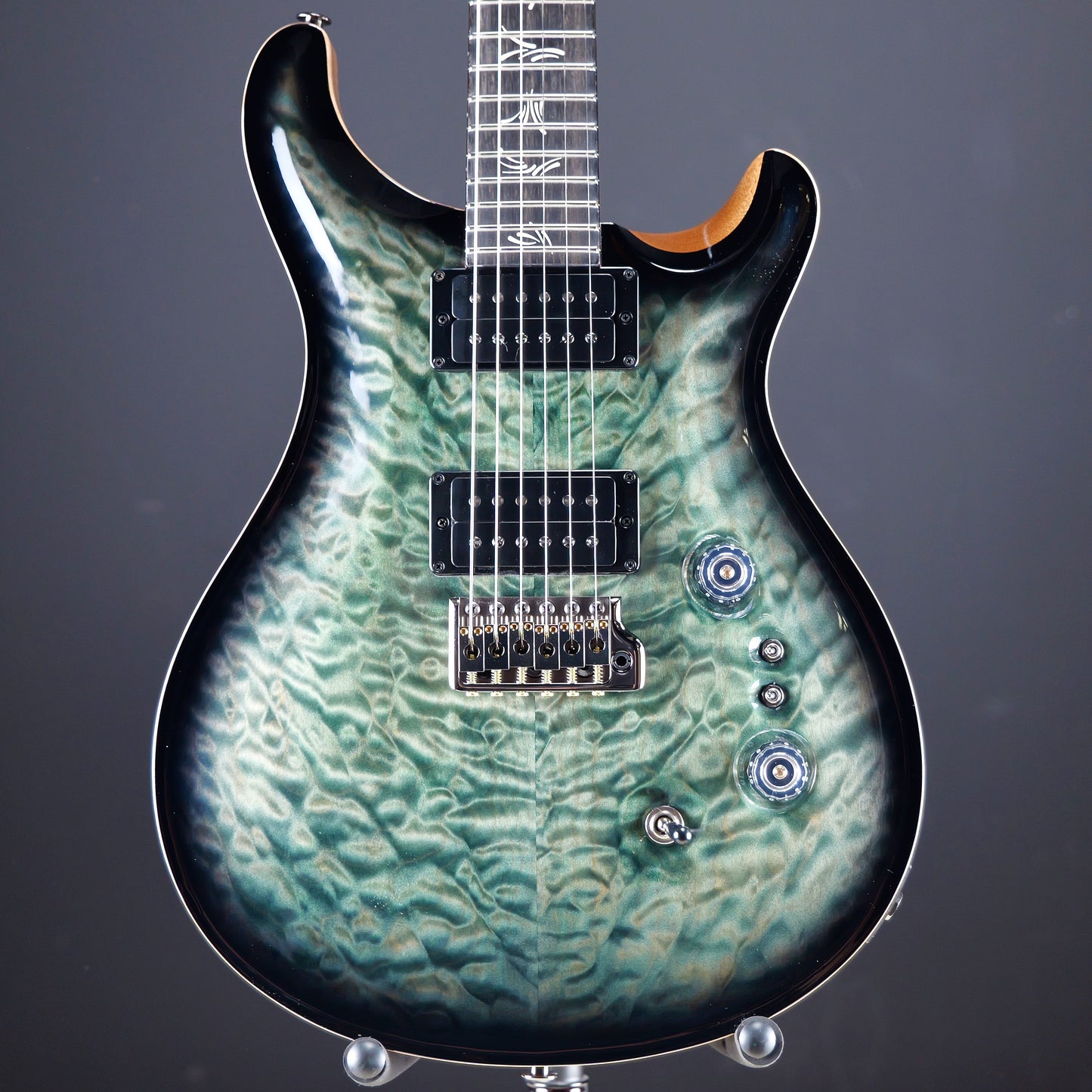 PRS Kanami Limited Edition Custom 24-08 10 Top Trampas Green Smokeburst