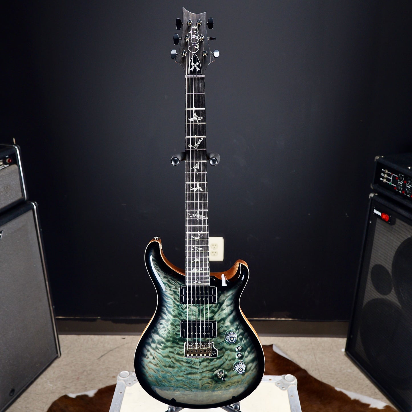 PRS Kanami Limited Edition Custom 24-08 10 Top Trampas Green Smokeburst