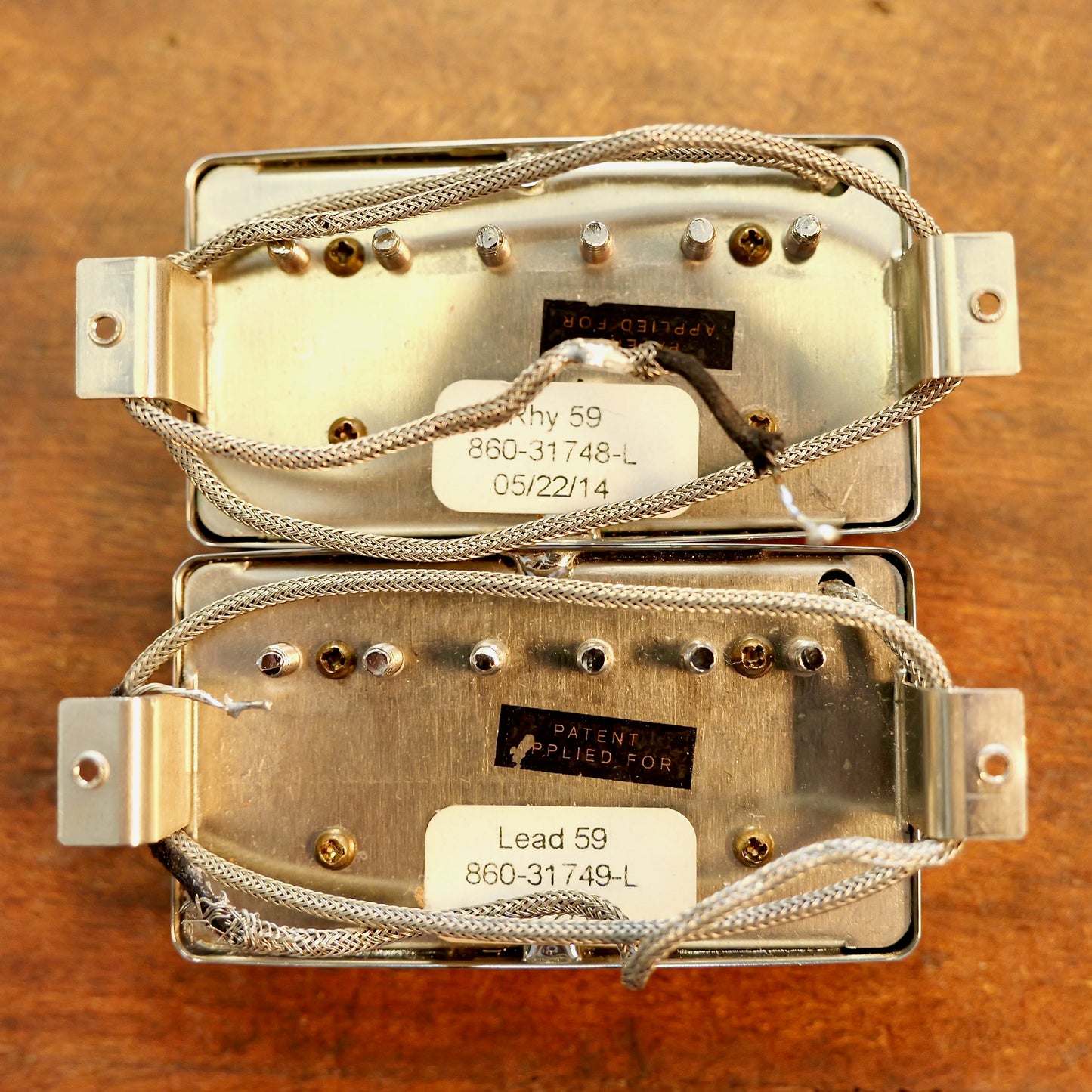 Gibson 59 Tribute Humbucker Set Nickel