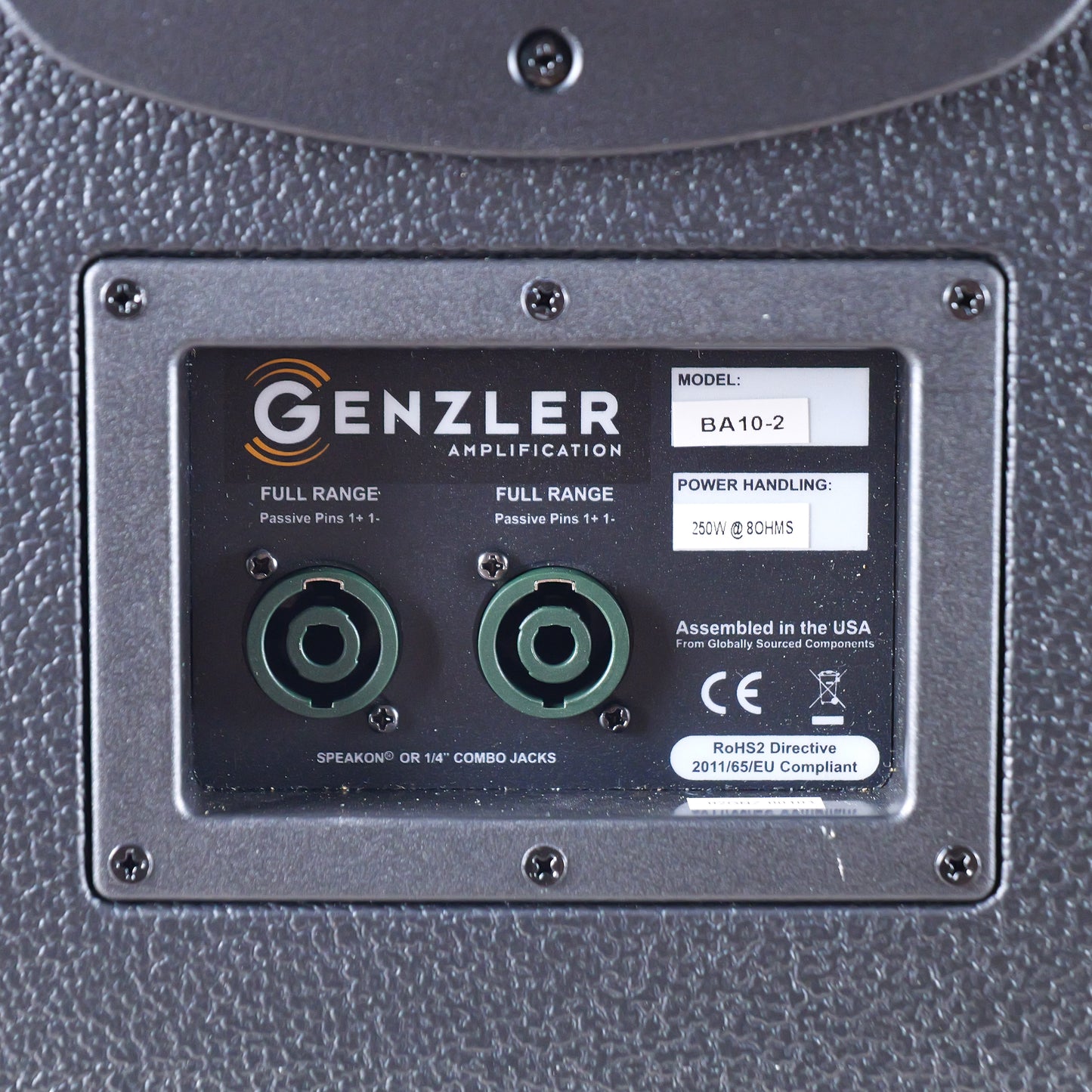 Genzler Bass Array BA10-2 Cabinet