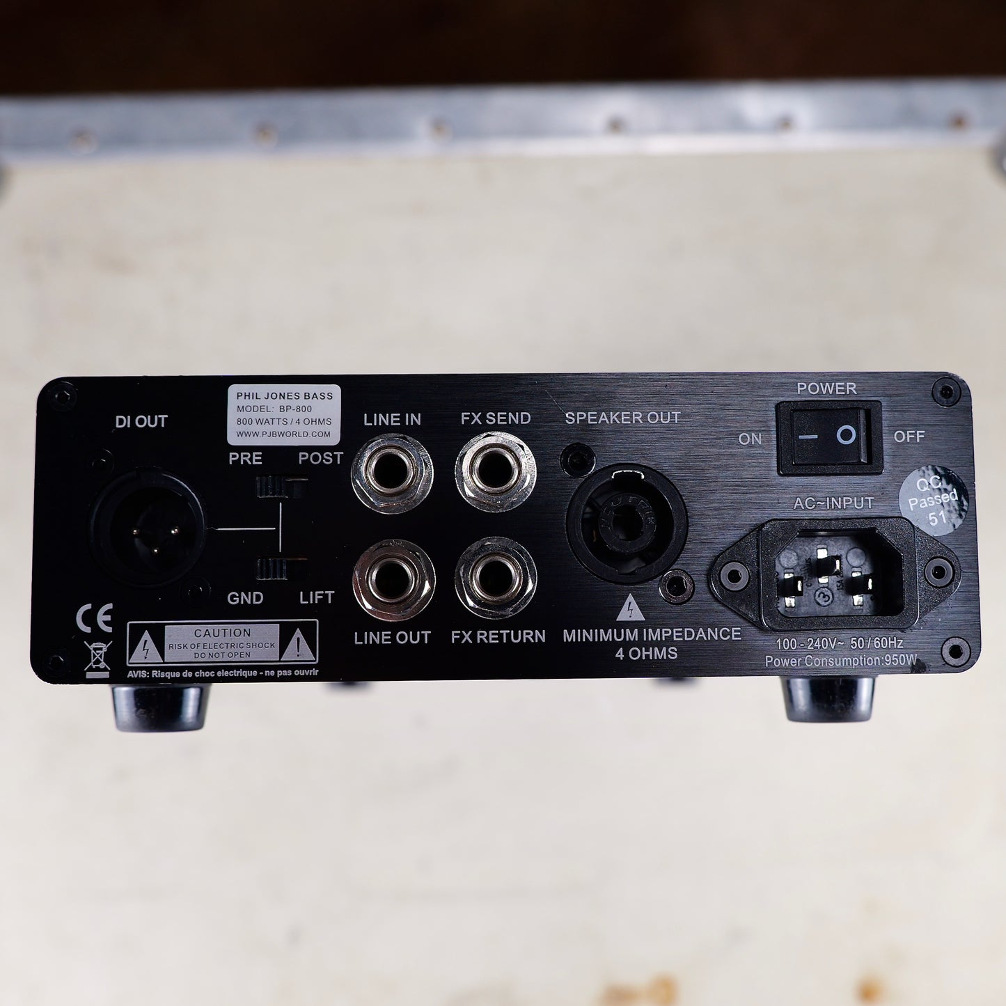 Phil Jones Bass BP-800 Head