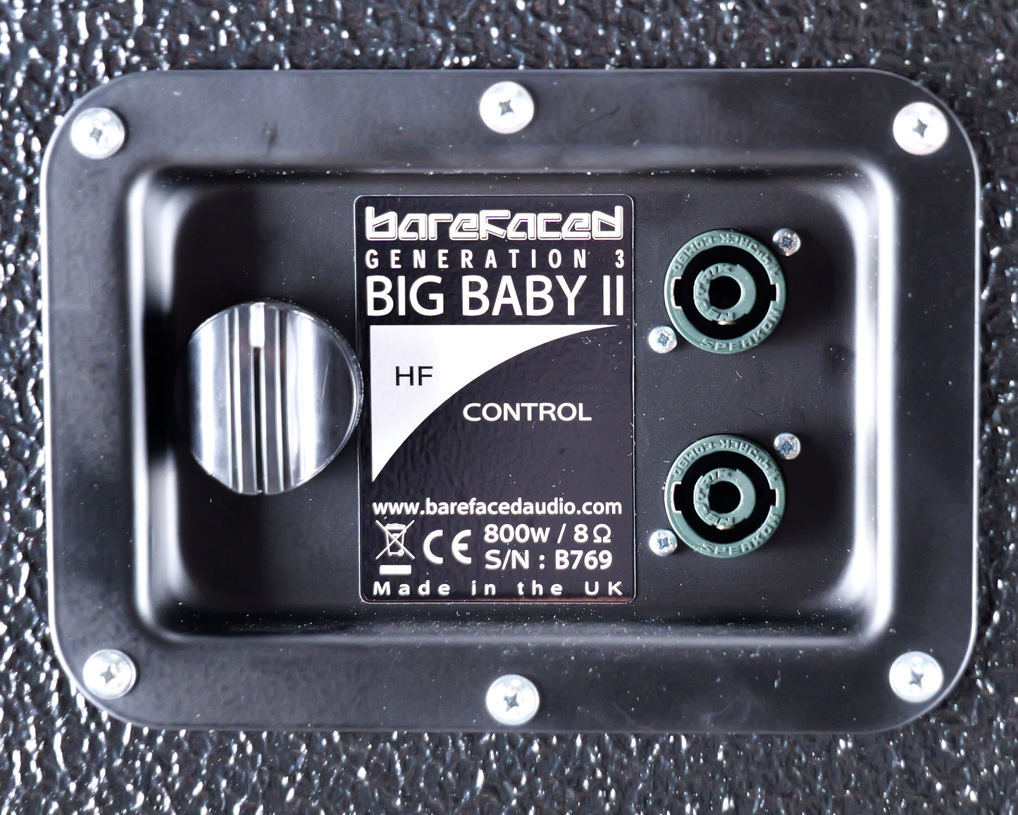 Barefaced Big Baby II Generation 3 Bass Cabinet