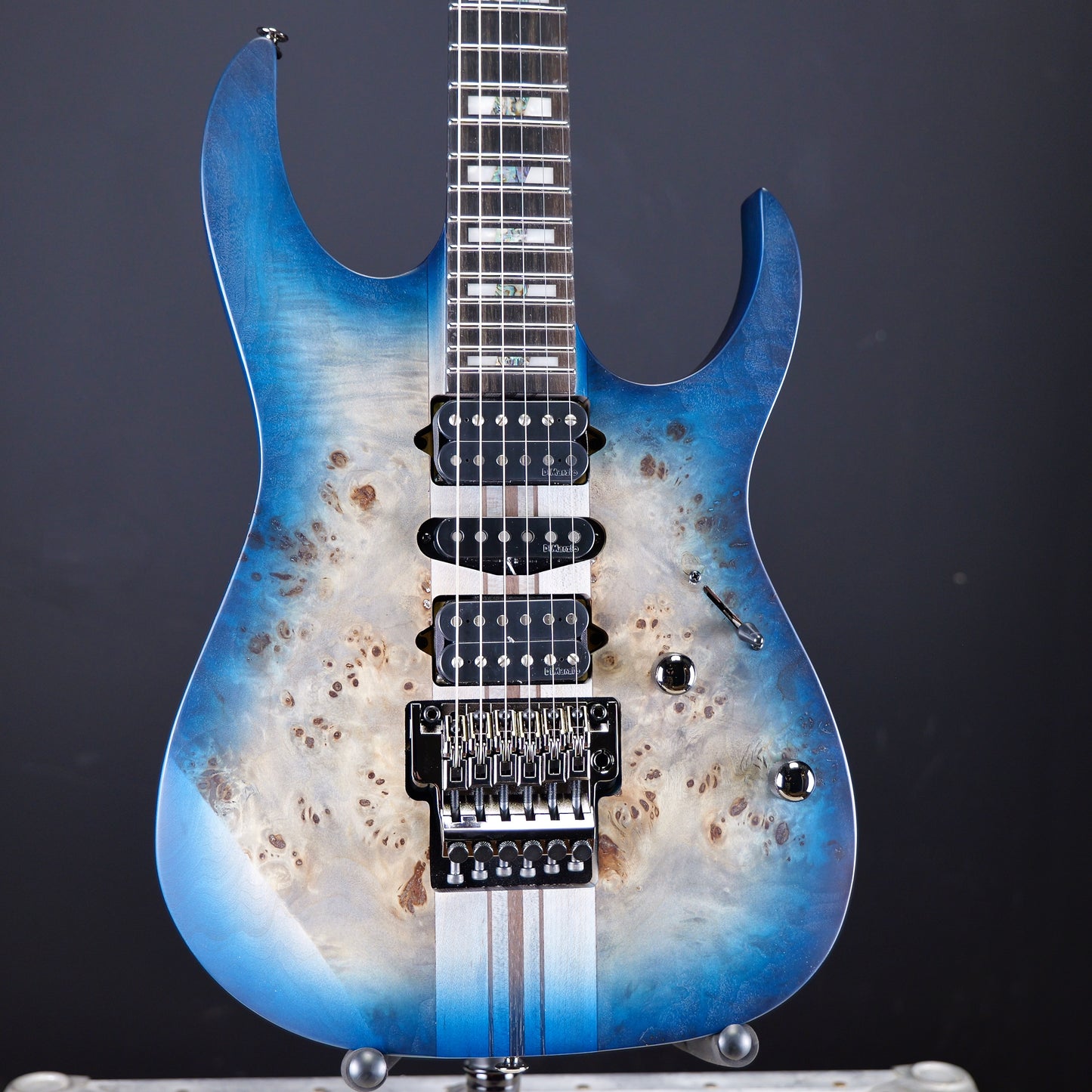 Ibanez Premium RGT1270PB Cosmic Blue Starburst Flat