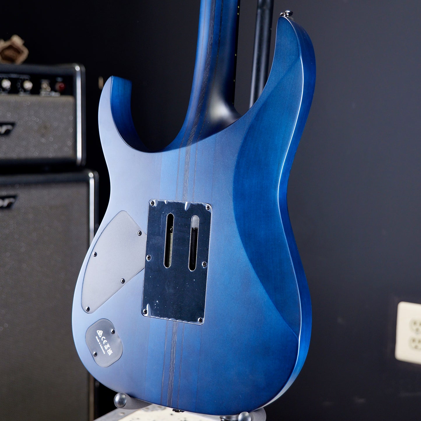 Ibanez Premium RGT1270PB Cosmic Blue Starburst Flat