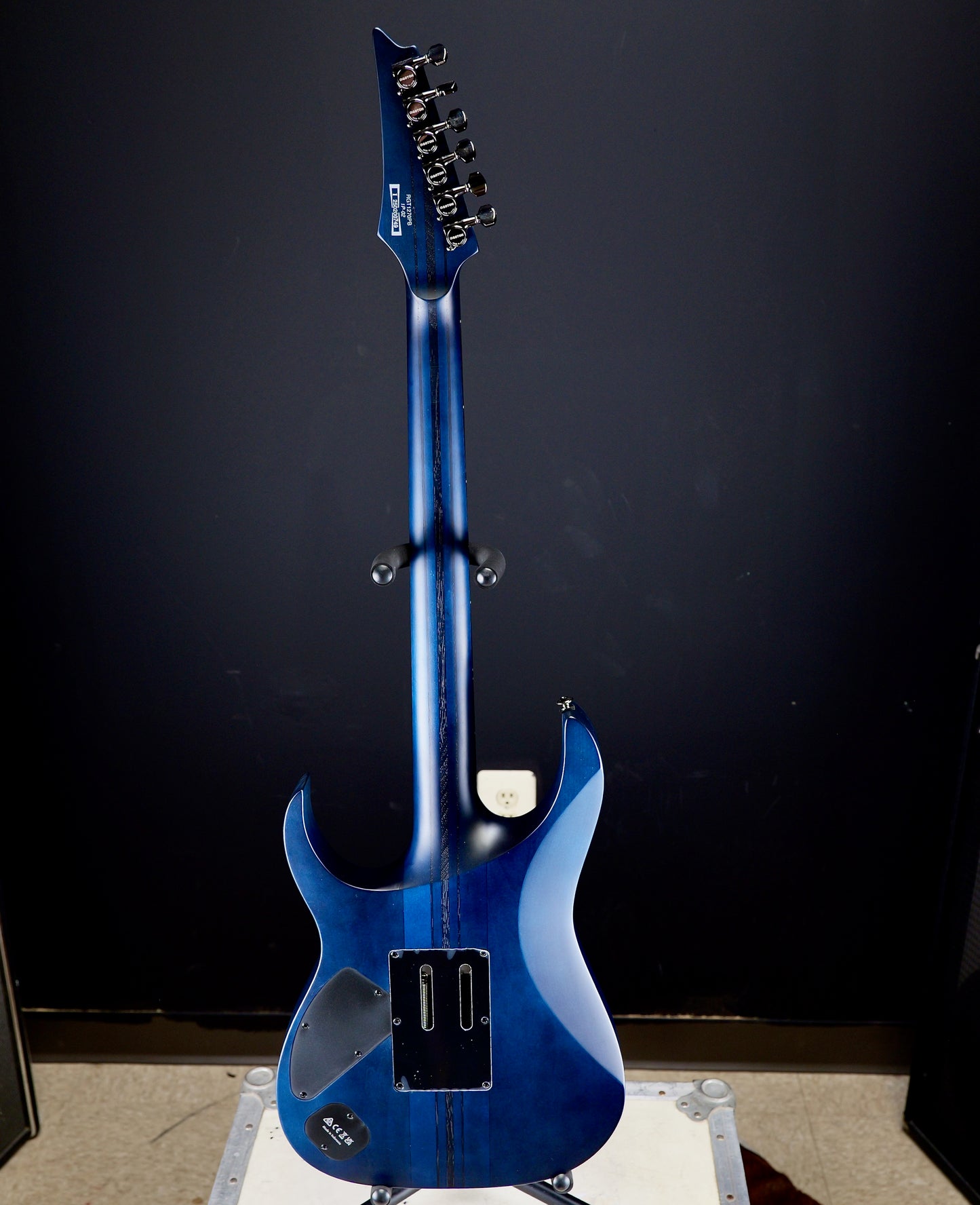 Ibanez Premium RGT1270PB Cosmic Blue Starburst Flat