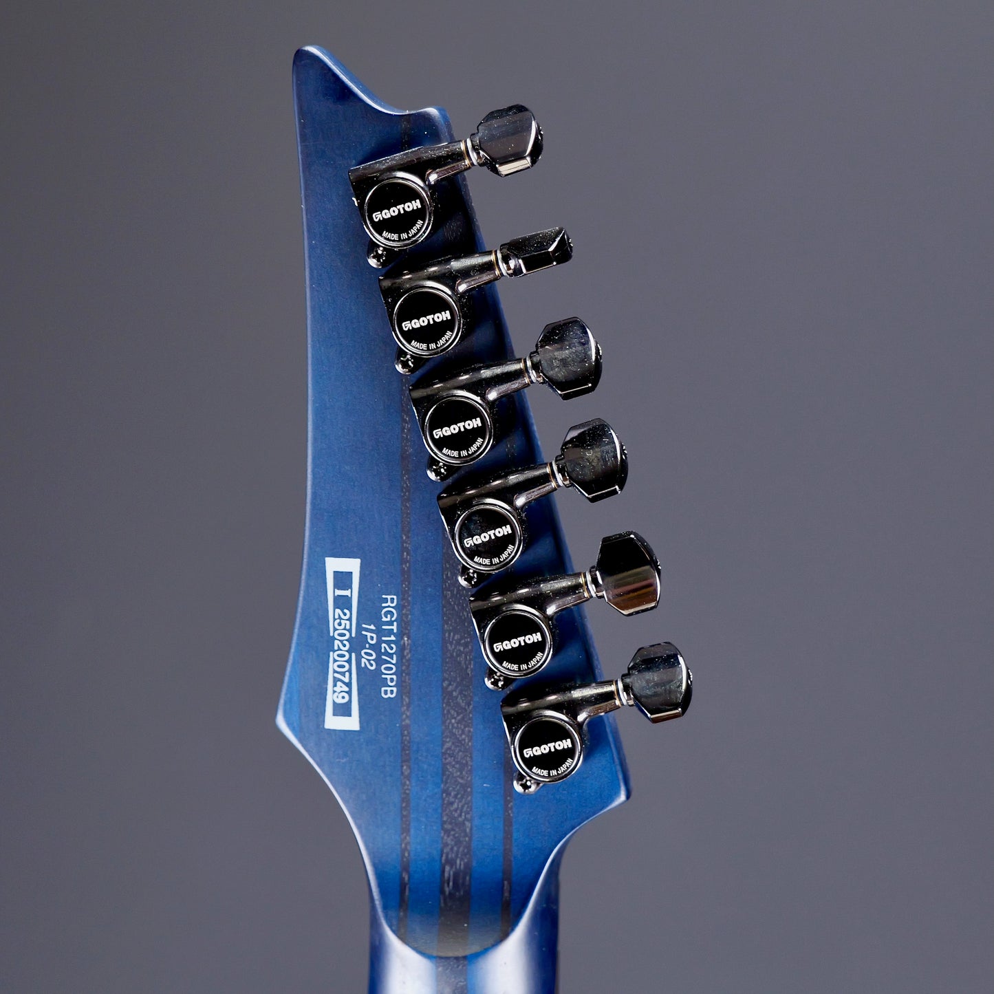 Ibanez Premium RGT1270PB Cosmic Blue Starburst Flat