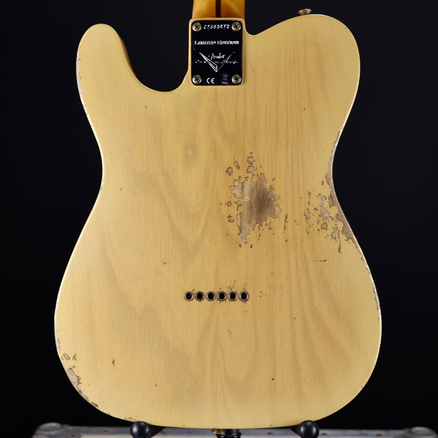 Fender Custom Shop 1954 Telecaster Super Heavy Relic Nocaster Blonde