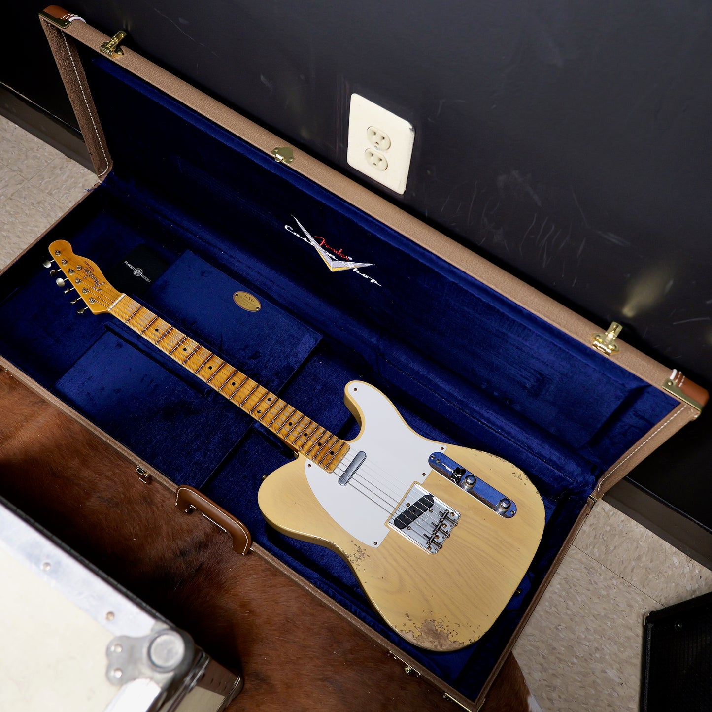 Fender Custom Shop 1954 Telecaster Super Heavy Relic Nocaster Blonde