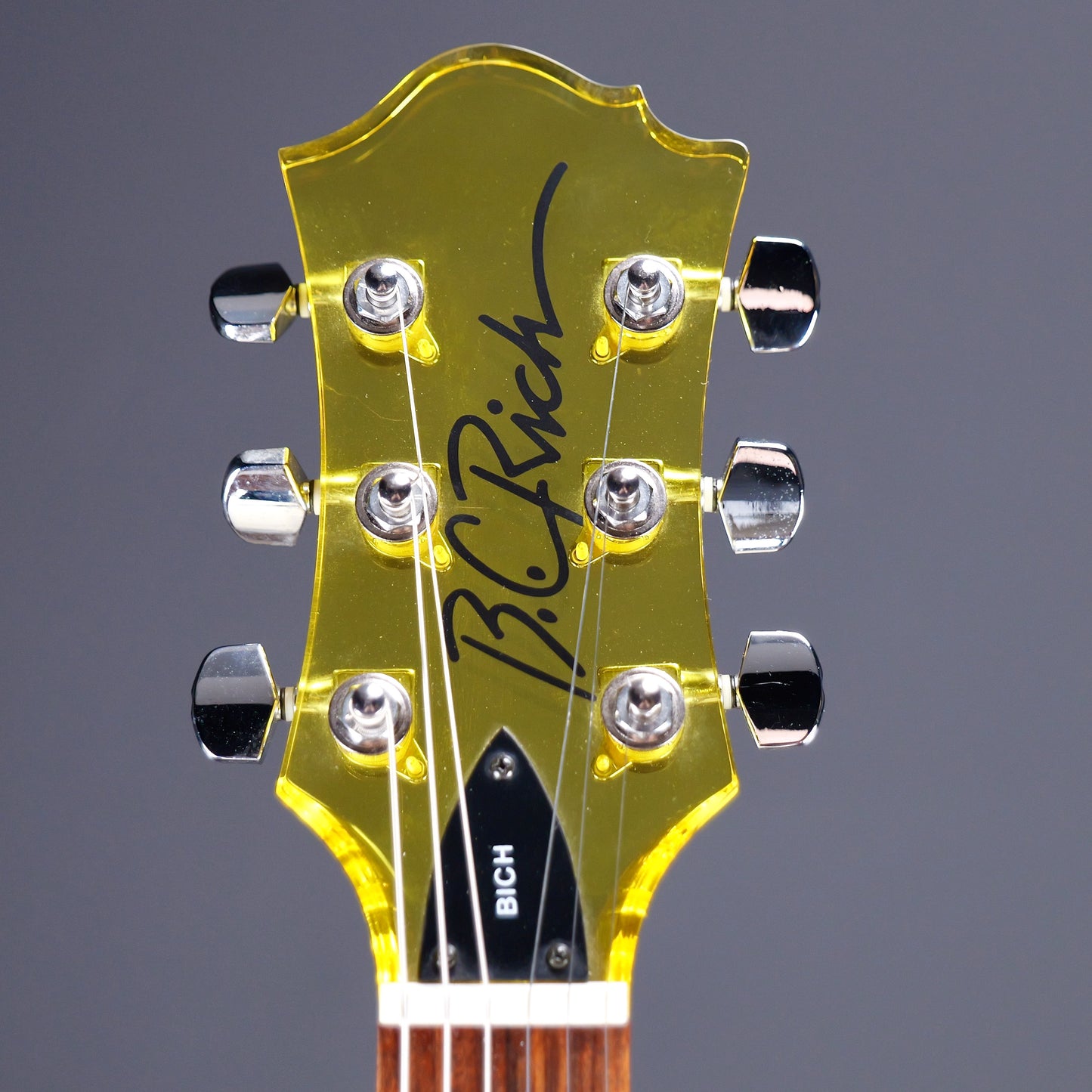 B.C. Rich Bich Acrylic Lucite Neon Yellow
