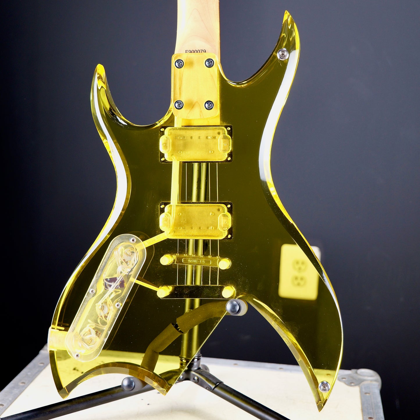 B.C. Rich Bich Acrylic Lucite Neon Yellow