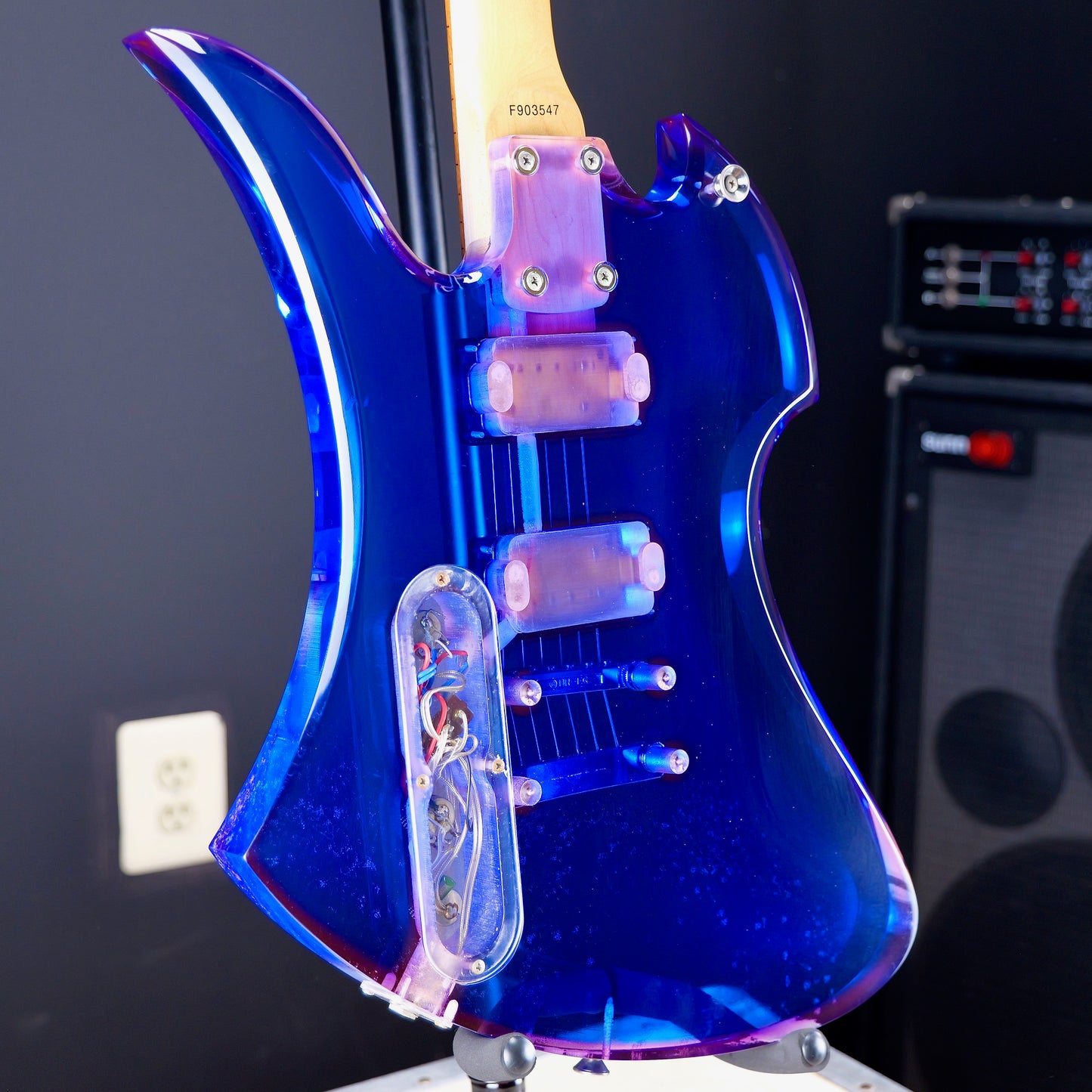B.C. Rich Mockingbird Acrylic Ice Blue