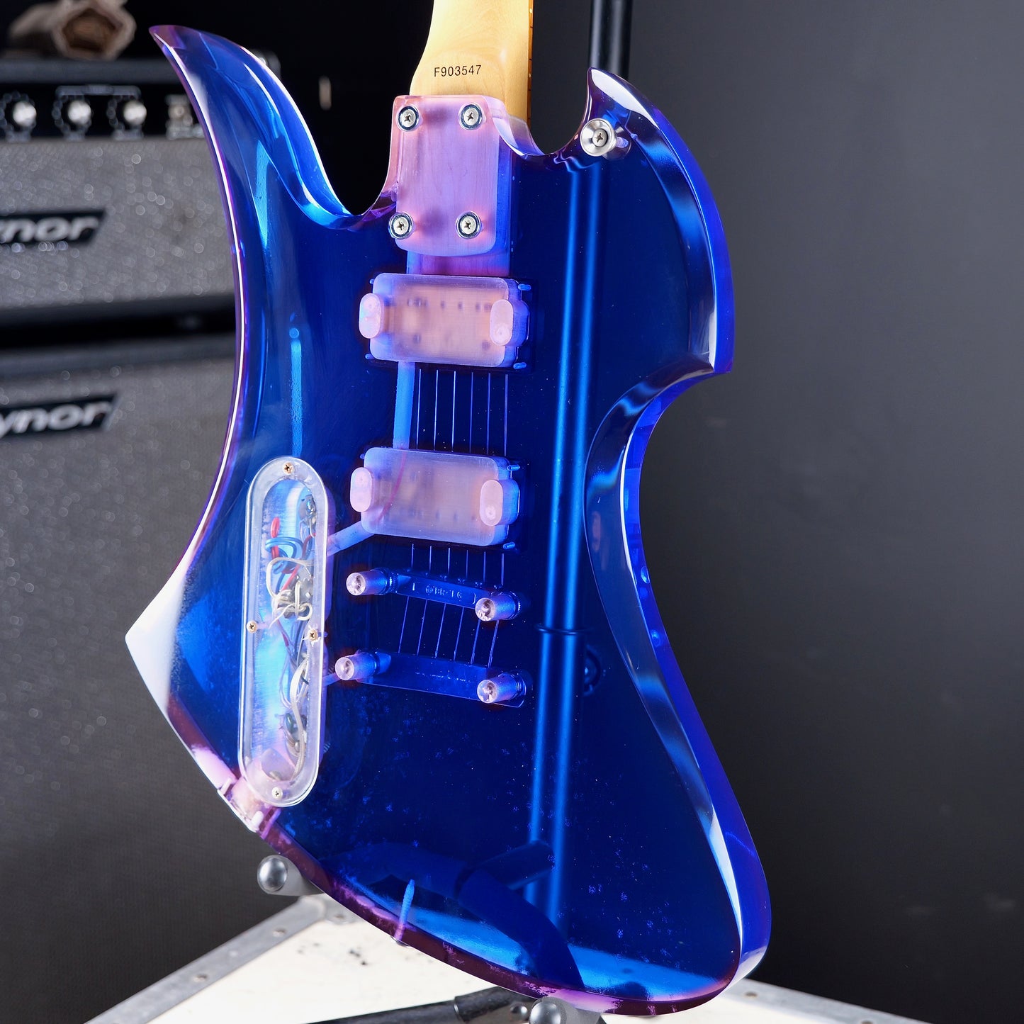 B.C. Rich Mockingbird Acrylic Ice Blue