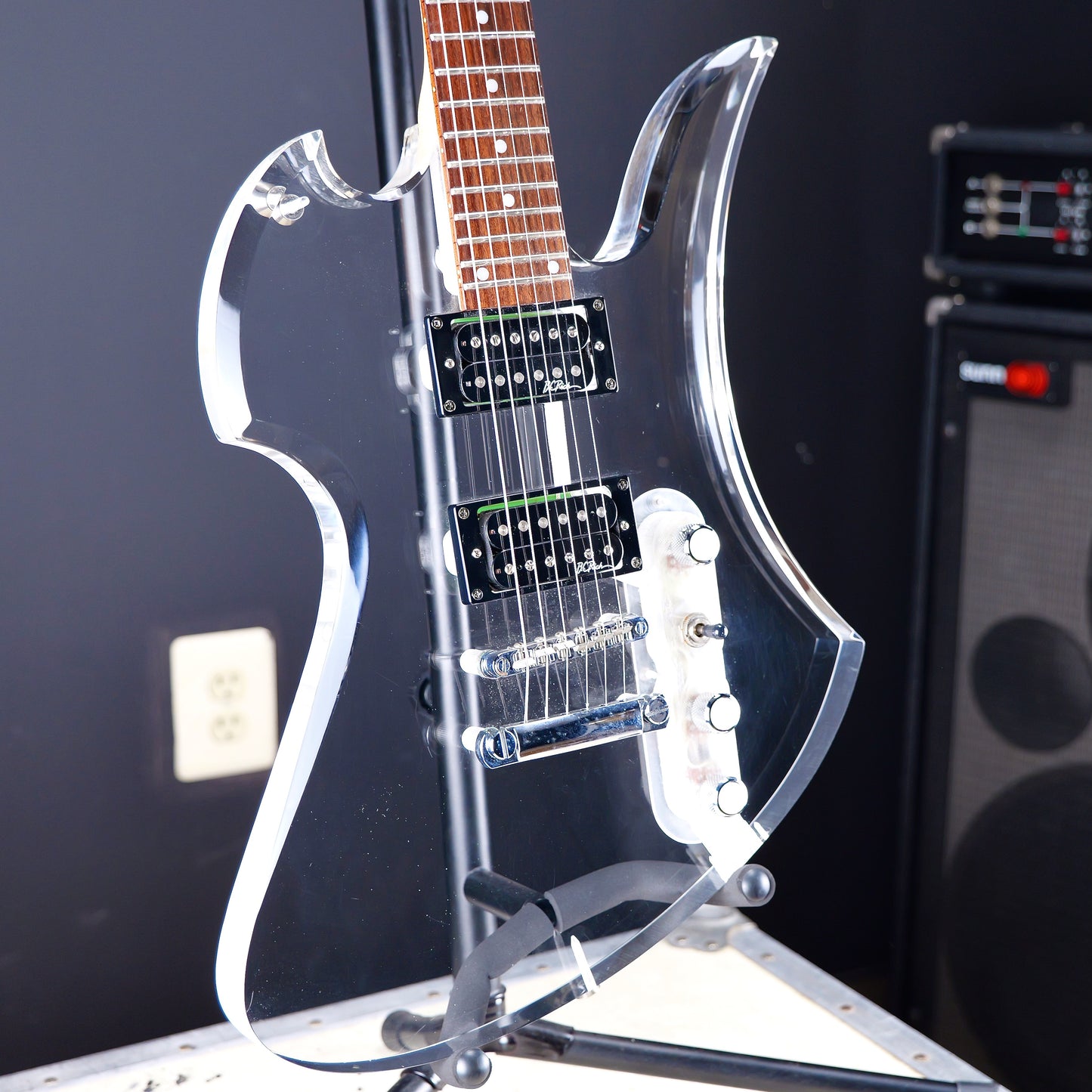 B.C. Rich Mockingbird Acrylic Clear
