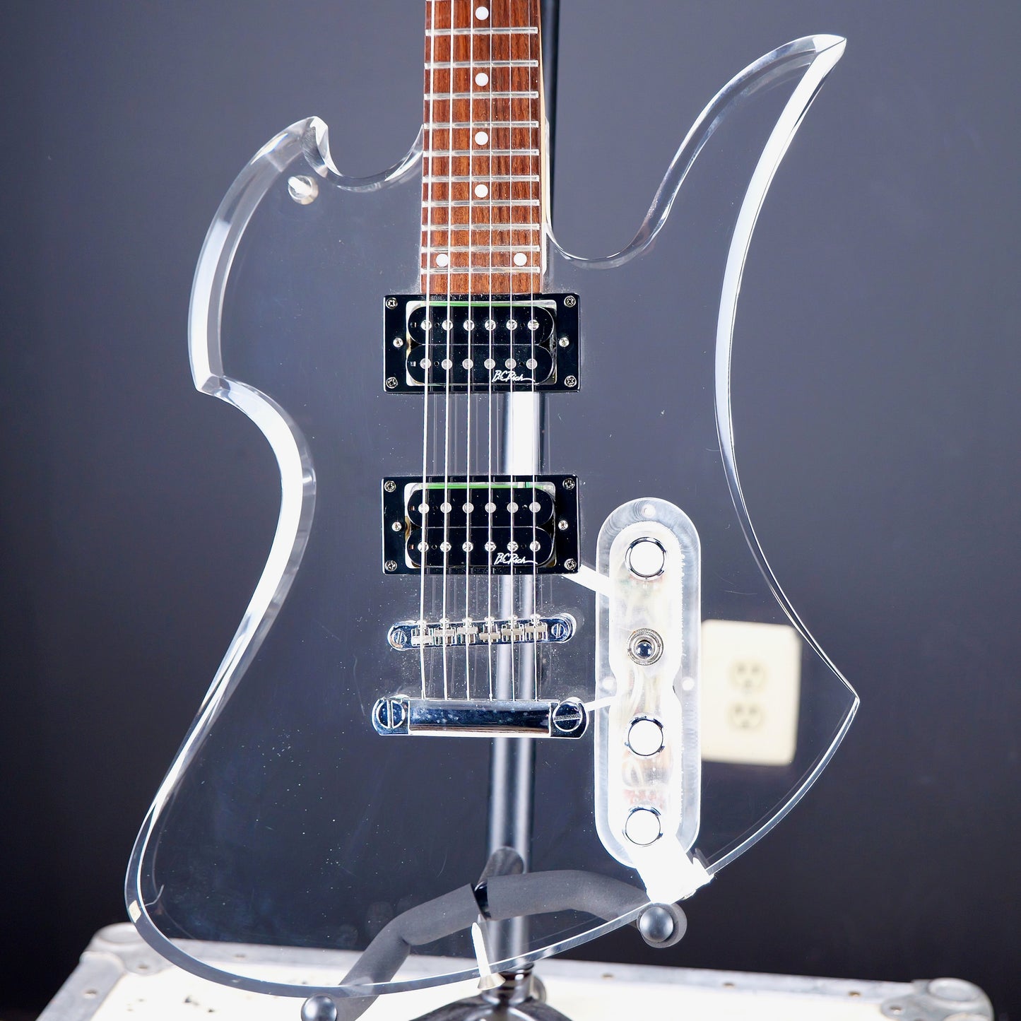 B.C. Rich Mockingbird Acrylic Clear