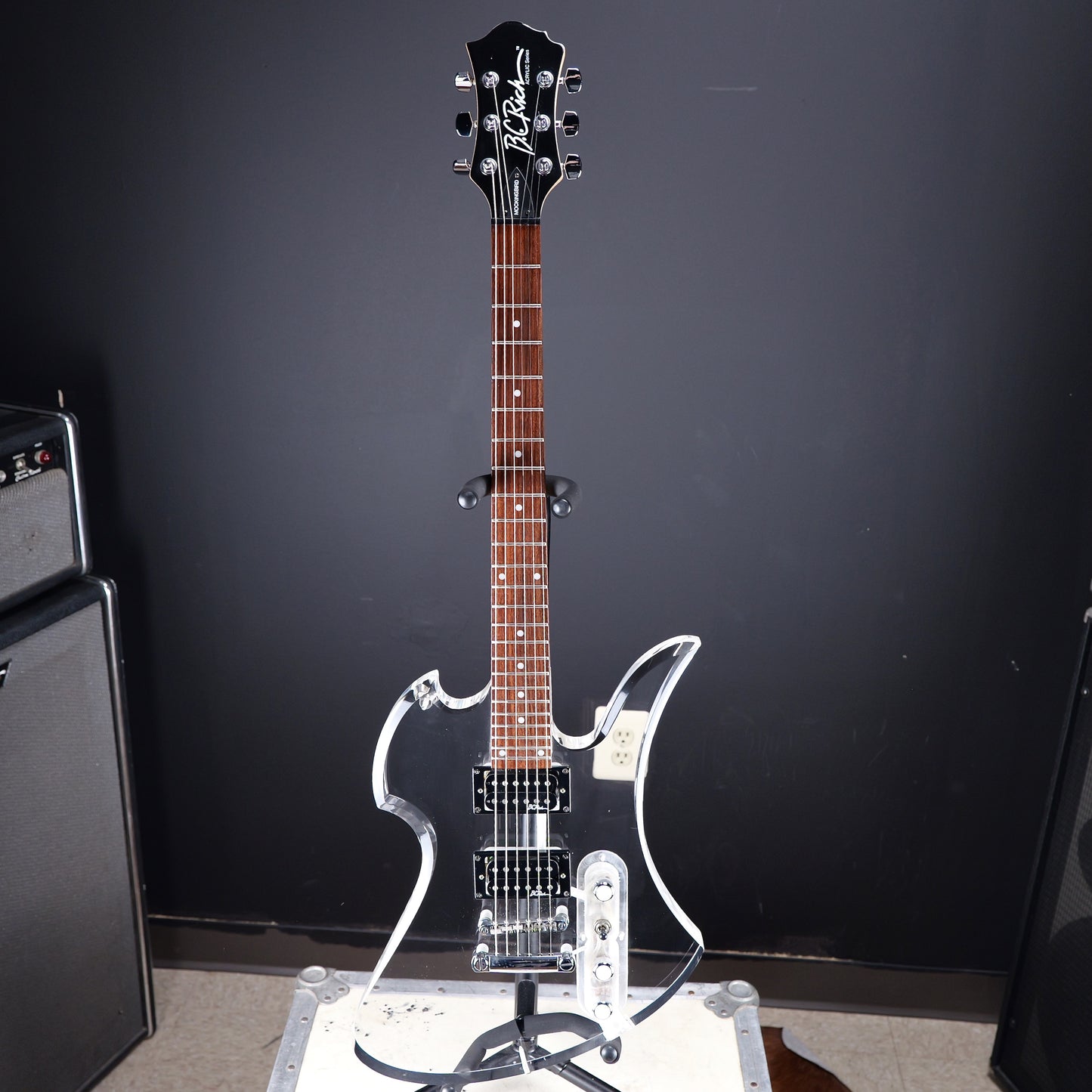 B.C. Rich Mockingbird Acrylic Clear