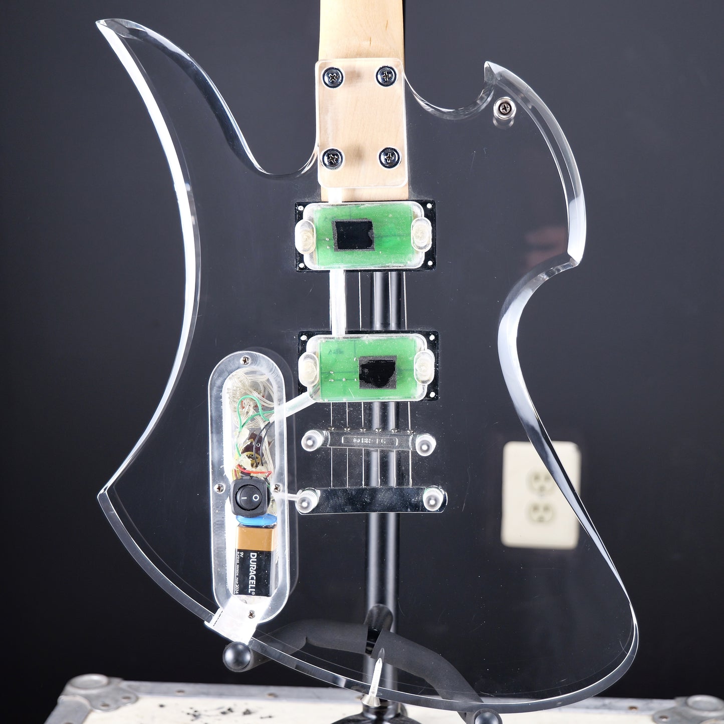 B.C. Rich Mockingbird Acrylic Clear