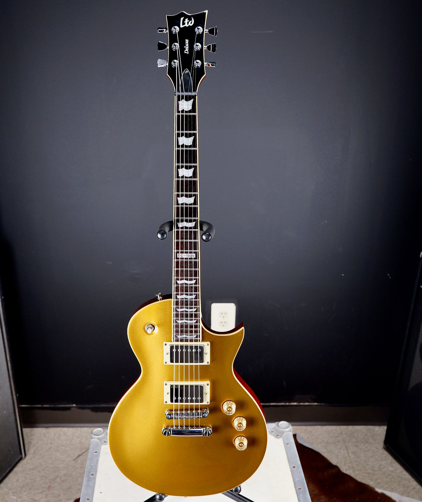 ESP LTD EC-1000 Metallic Gold w/ PRS 58/15s