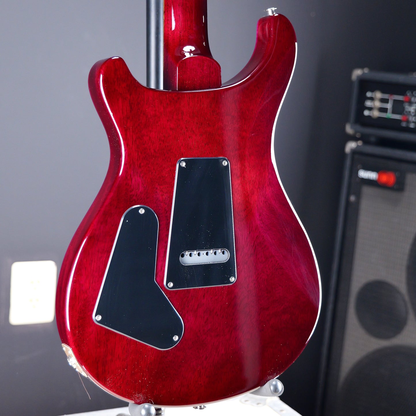 PRS S2 Custom 24-08 Faded Gray Black Purple Burst
