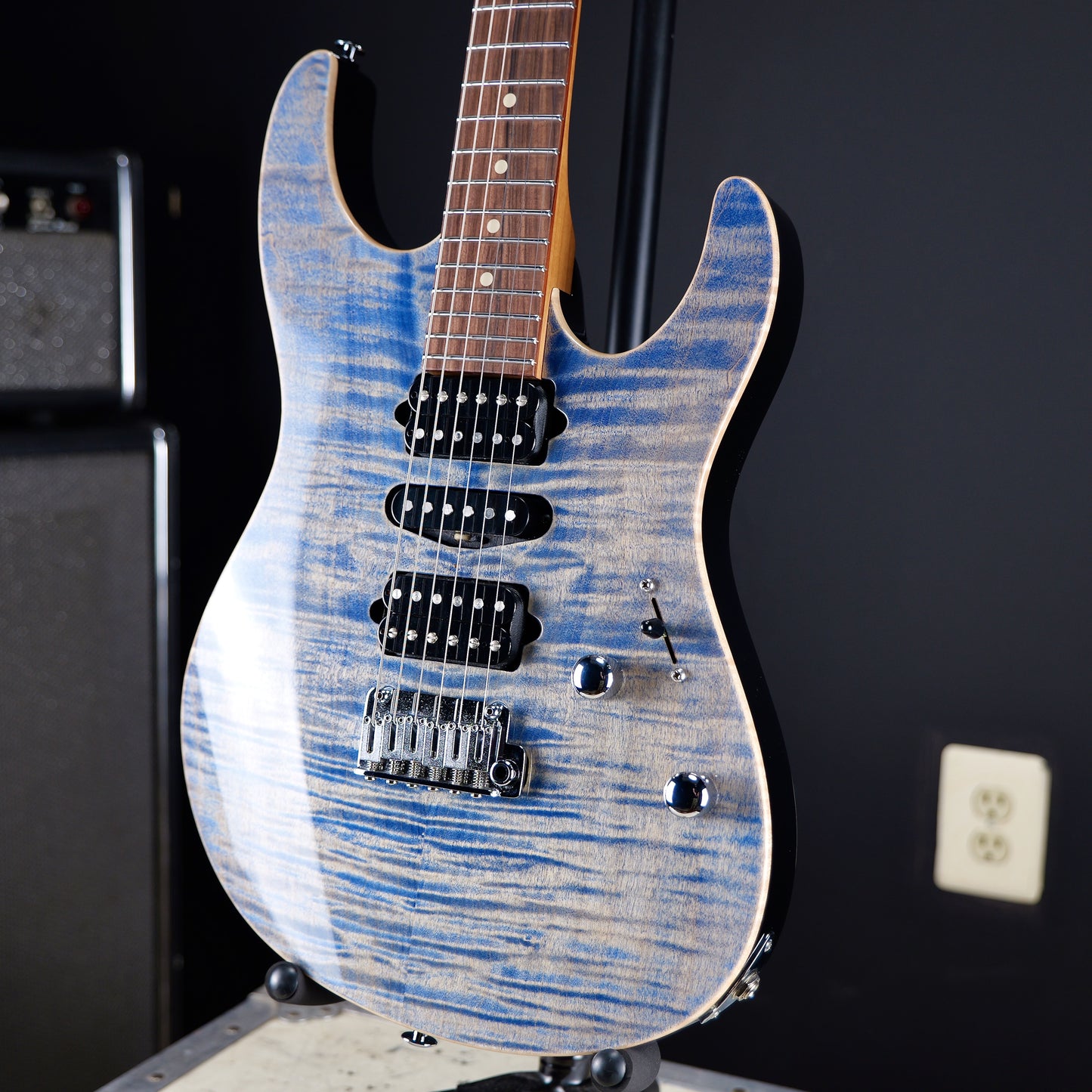 Suhr Modern Plus Trans Blue Denim Slate
