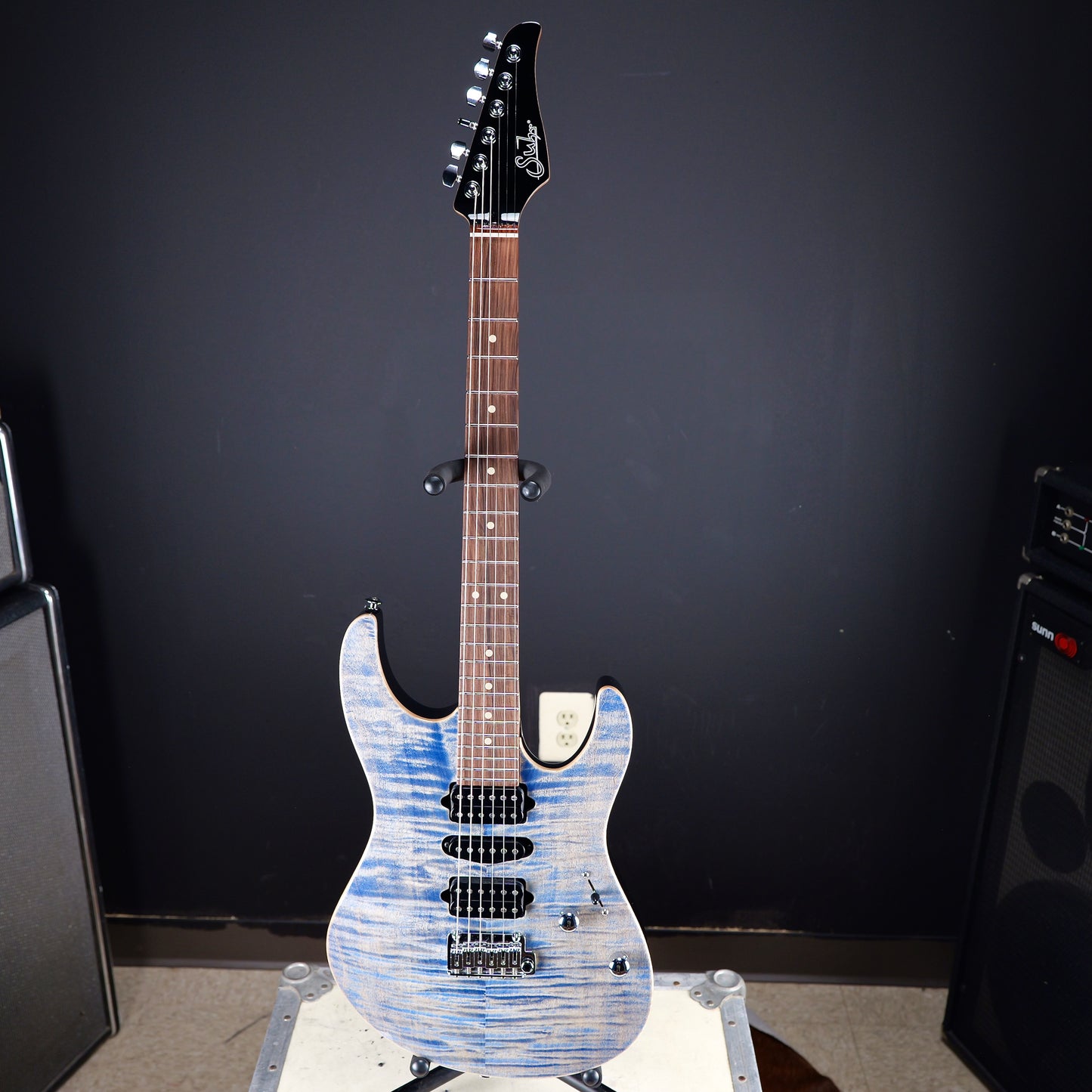Suhr Modern Plus Trans Blue Denim Slate