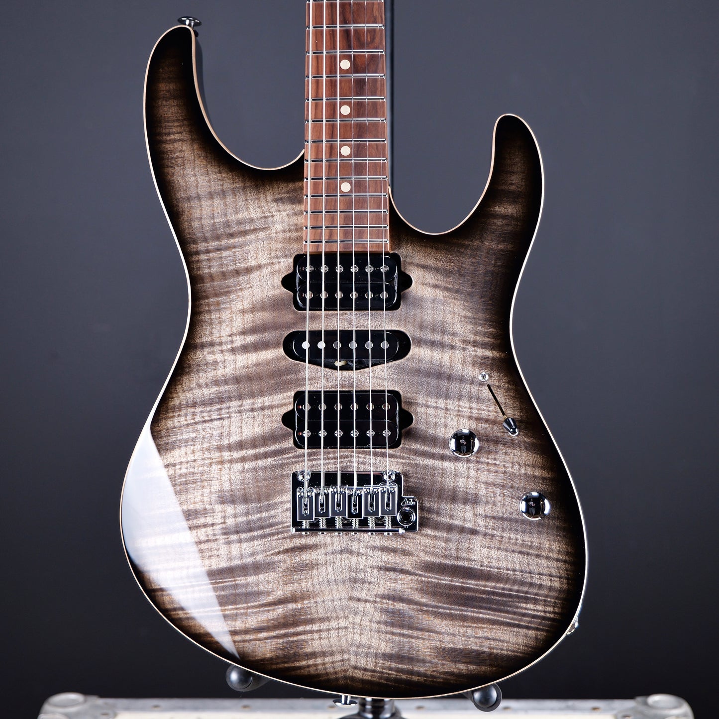 Suhr Modern Plus Faded Trans Charcoal Burst