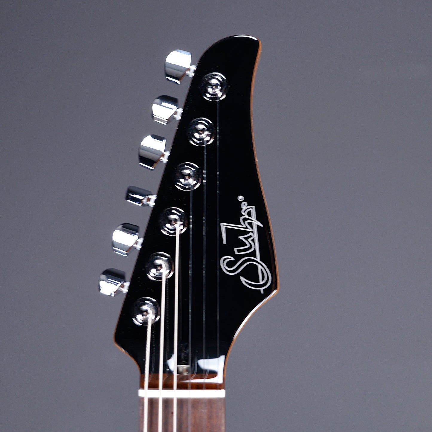 Suhr NAMM 2024 Modern Trans Brown Charcoal Fade